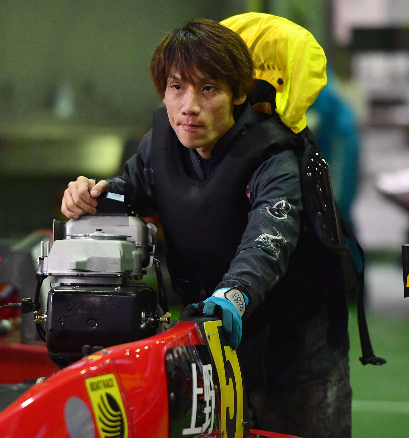 上野真之介（2026年2月14日撮影）