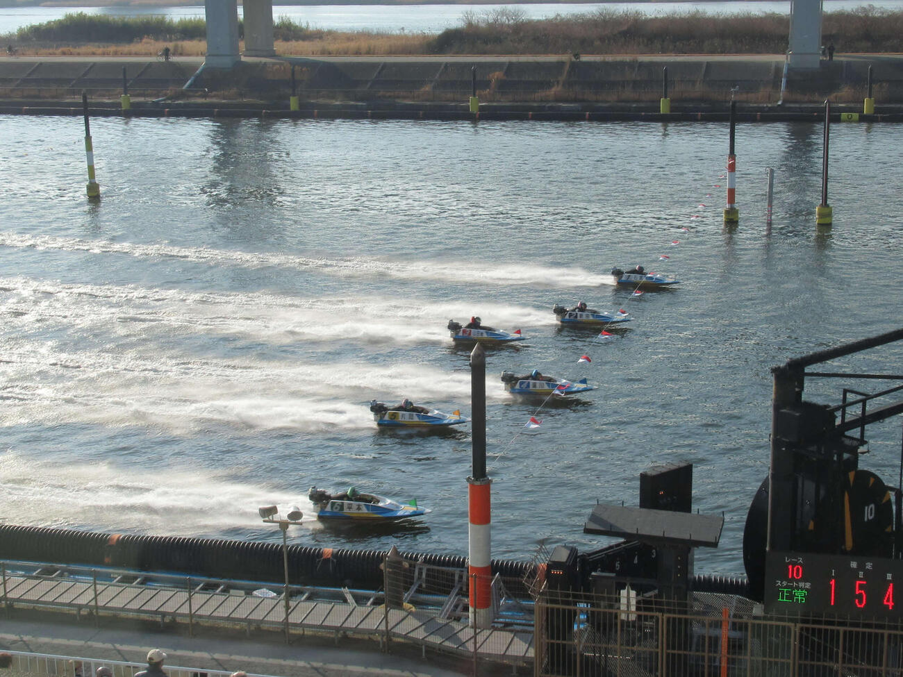 12Rドリームレーサー賞スタート特訓2本目。石渡鉄兵、新田雄史、湯川浩司の行き足が良好