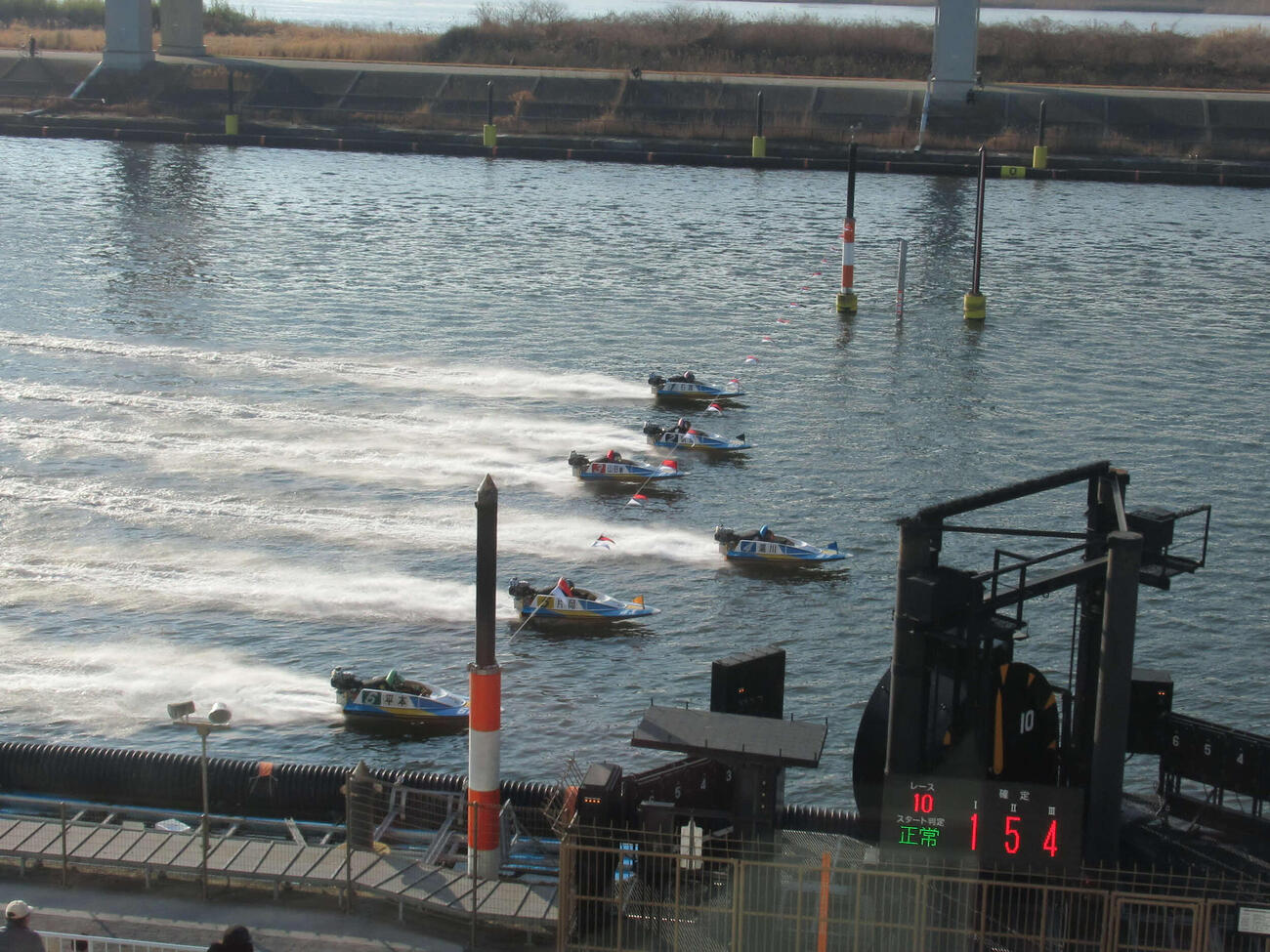 12Rドリームレーサー賞スタート特訓3本目。湯川浩司が飛び出した