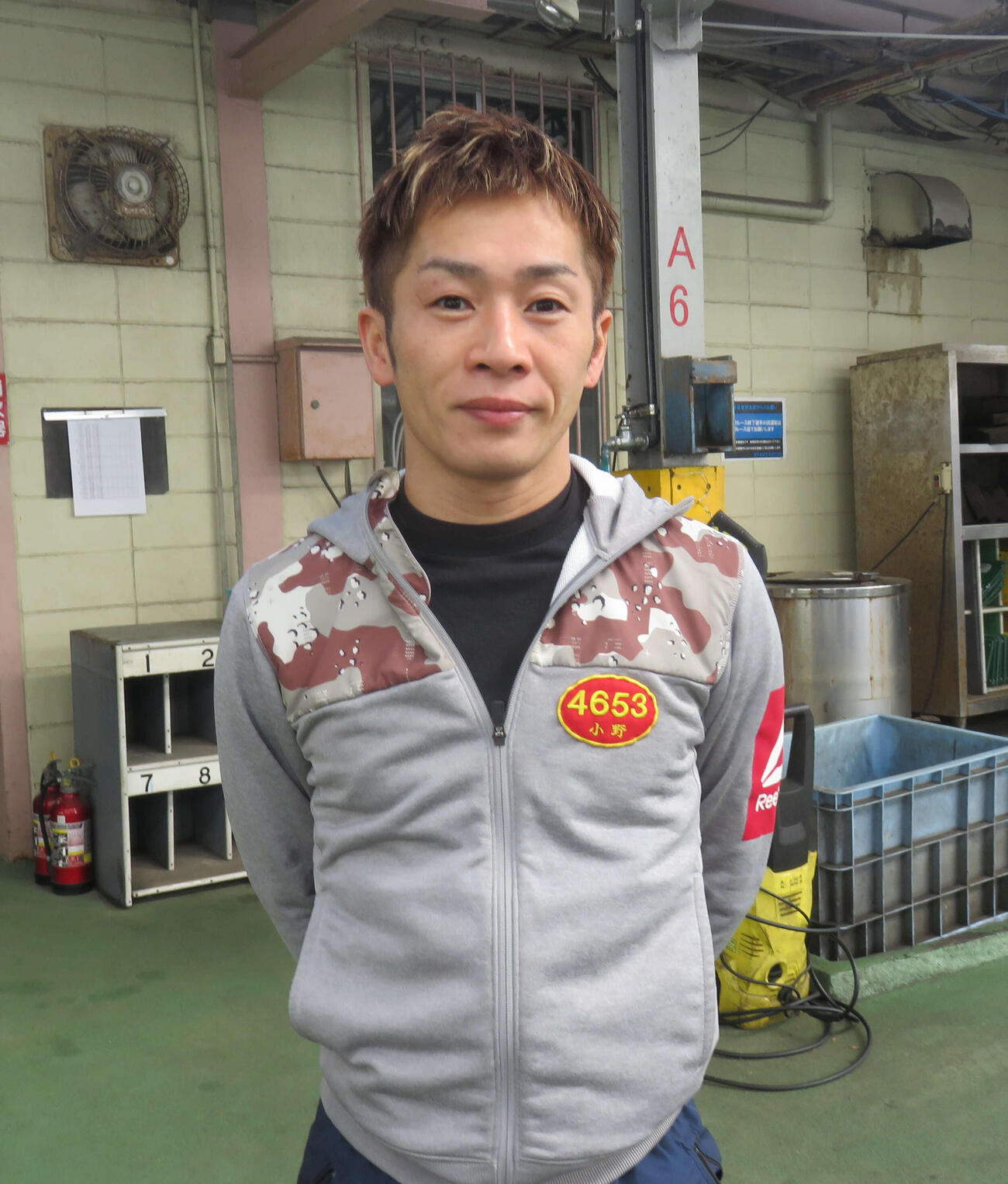 前節・蒲郡で優勝した小野達哉は6秒63の前検1番時計をマーク