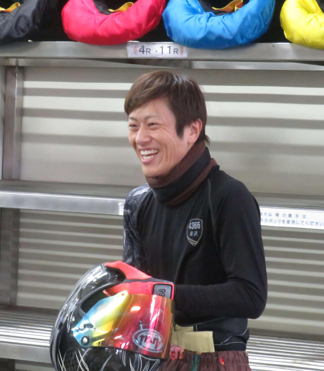 3日目連勝に笑顔の前沢丈史