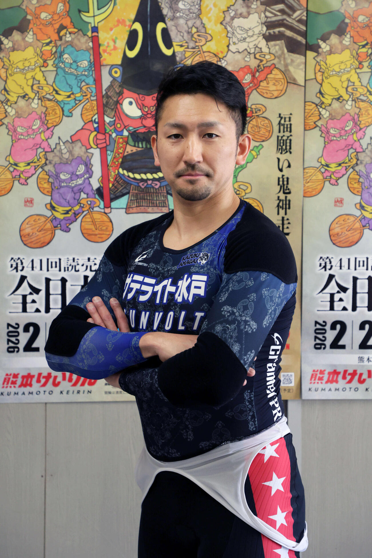 熊本4Rで2着となった雨谷一樹（撮影・宮崎幸一）