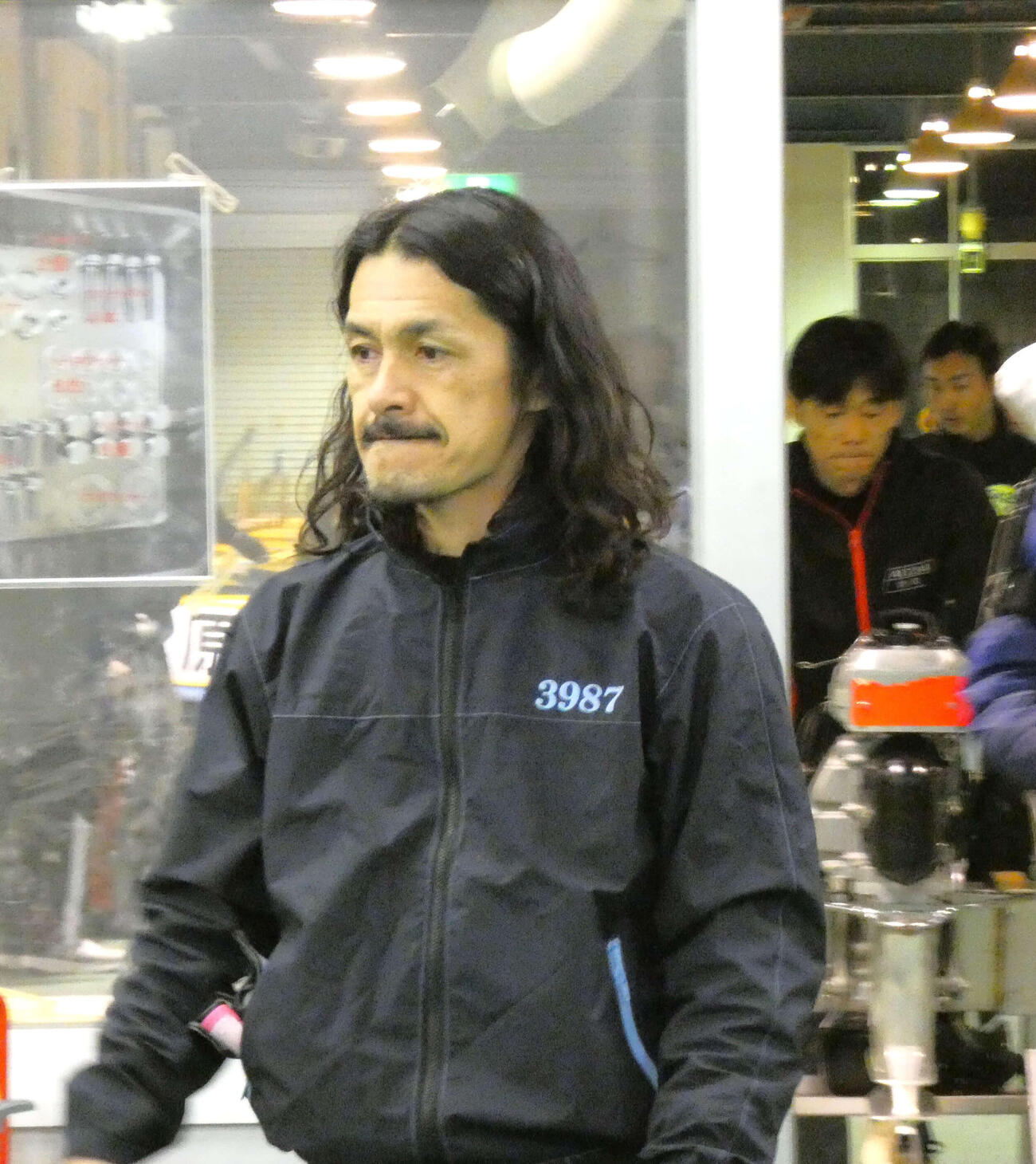 後藤正宗の初日の出番は9R5枠（撮影・前原一樹）