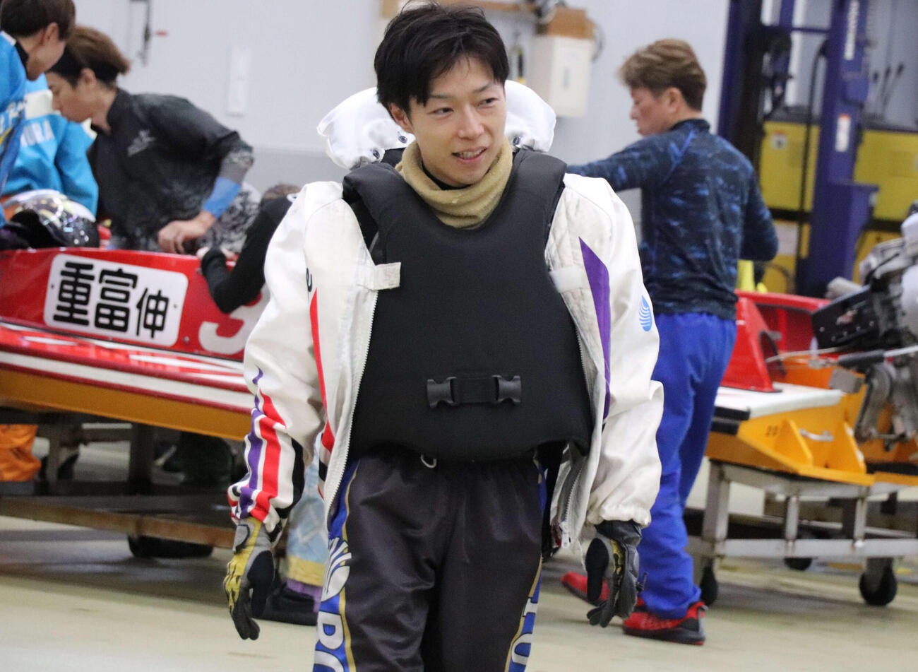 大須賀友が機力を生かして6枠を克服する