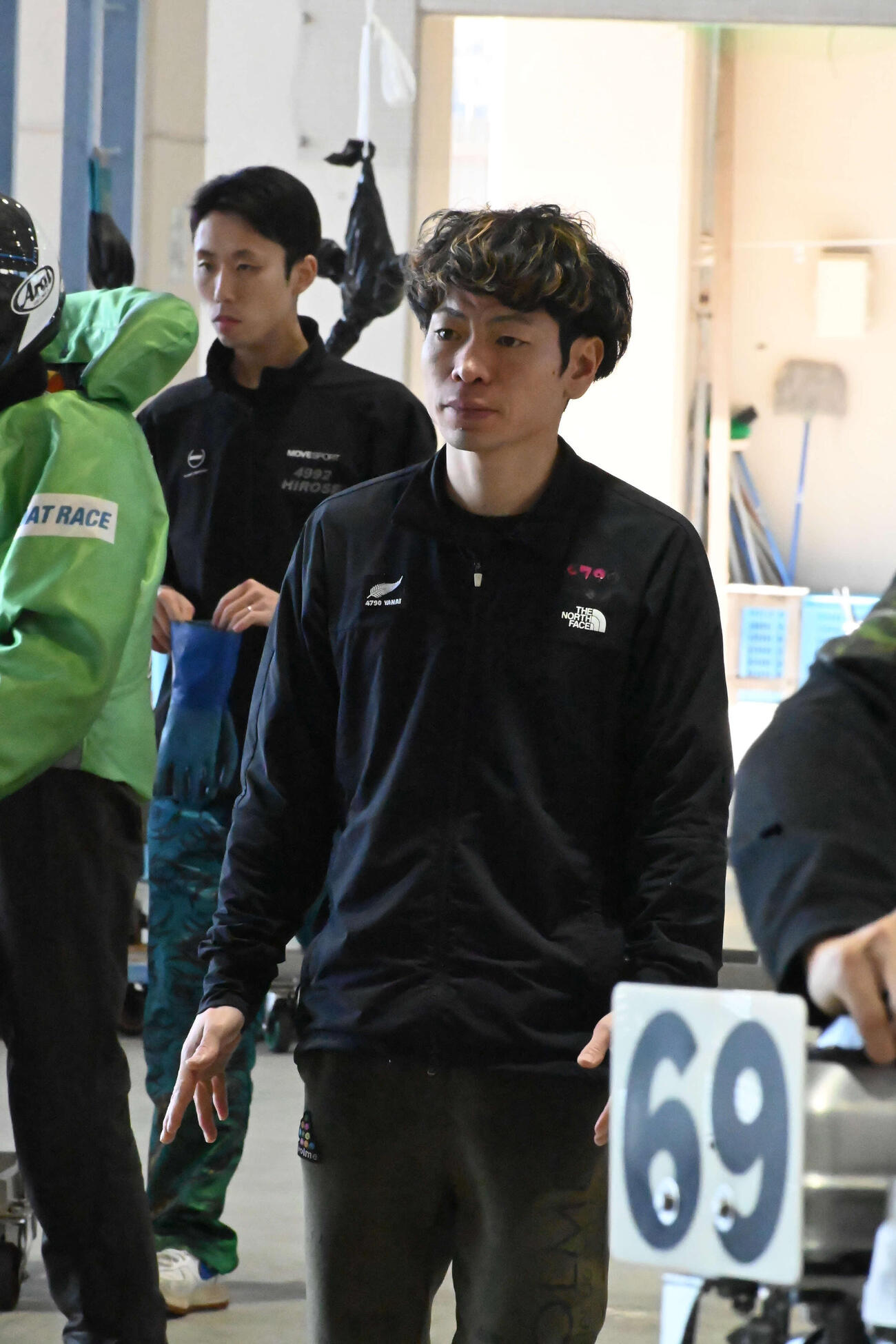 予選首位通過を決めた柳内敬太