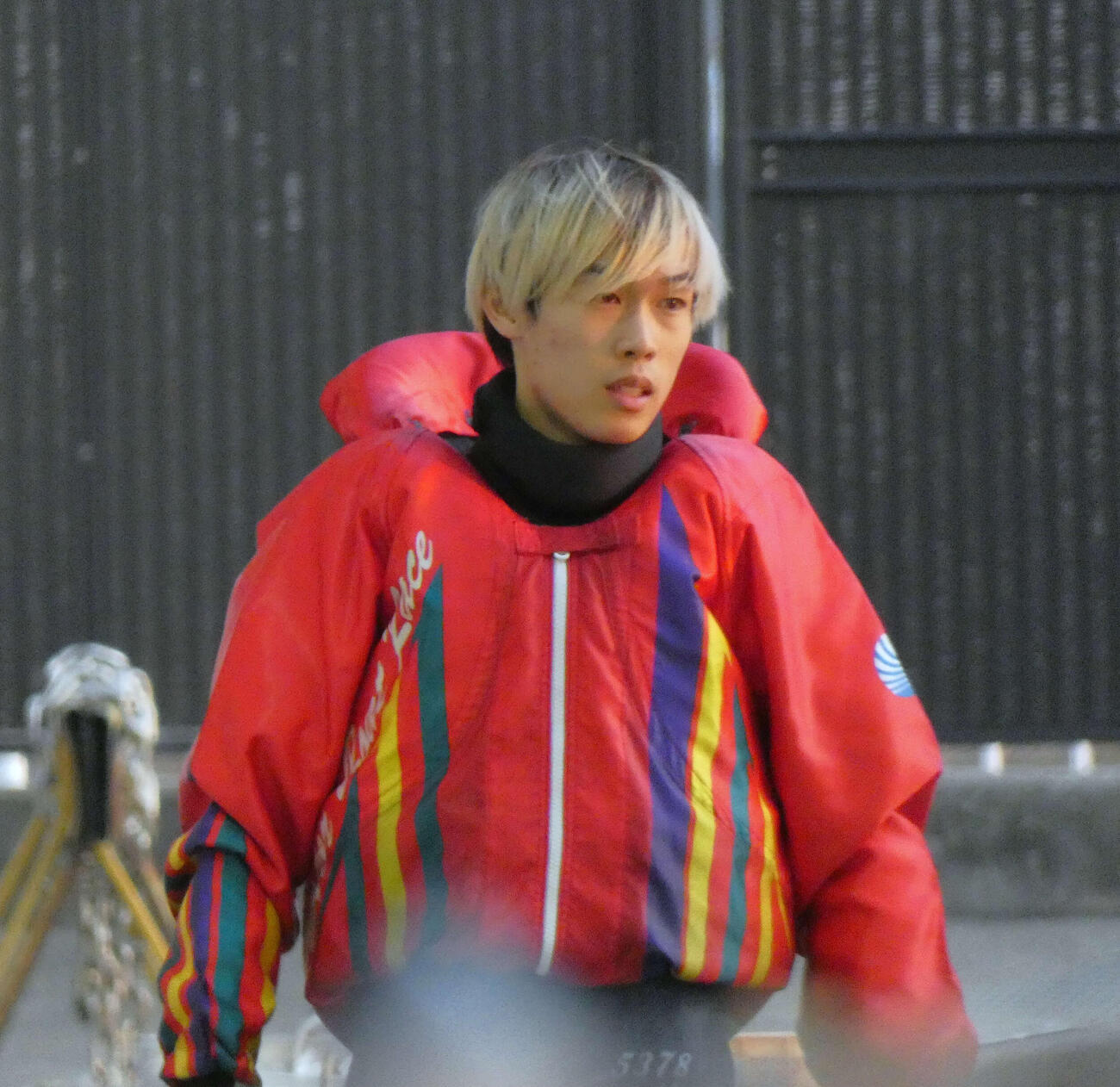 広部大明は今節が丸亀ボート初参戦。初日は5着2の結果に（撮影・前原一樹）