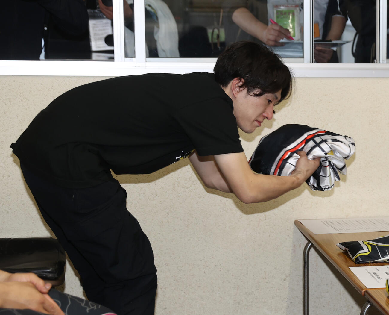 優勝戦1枠を選んだ黒川京介（撮影・柴田隆二）