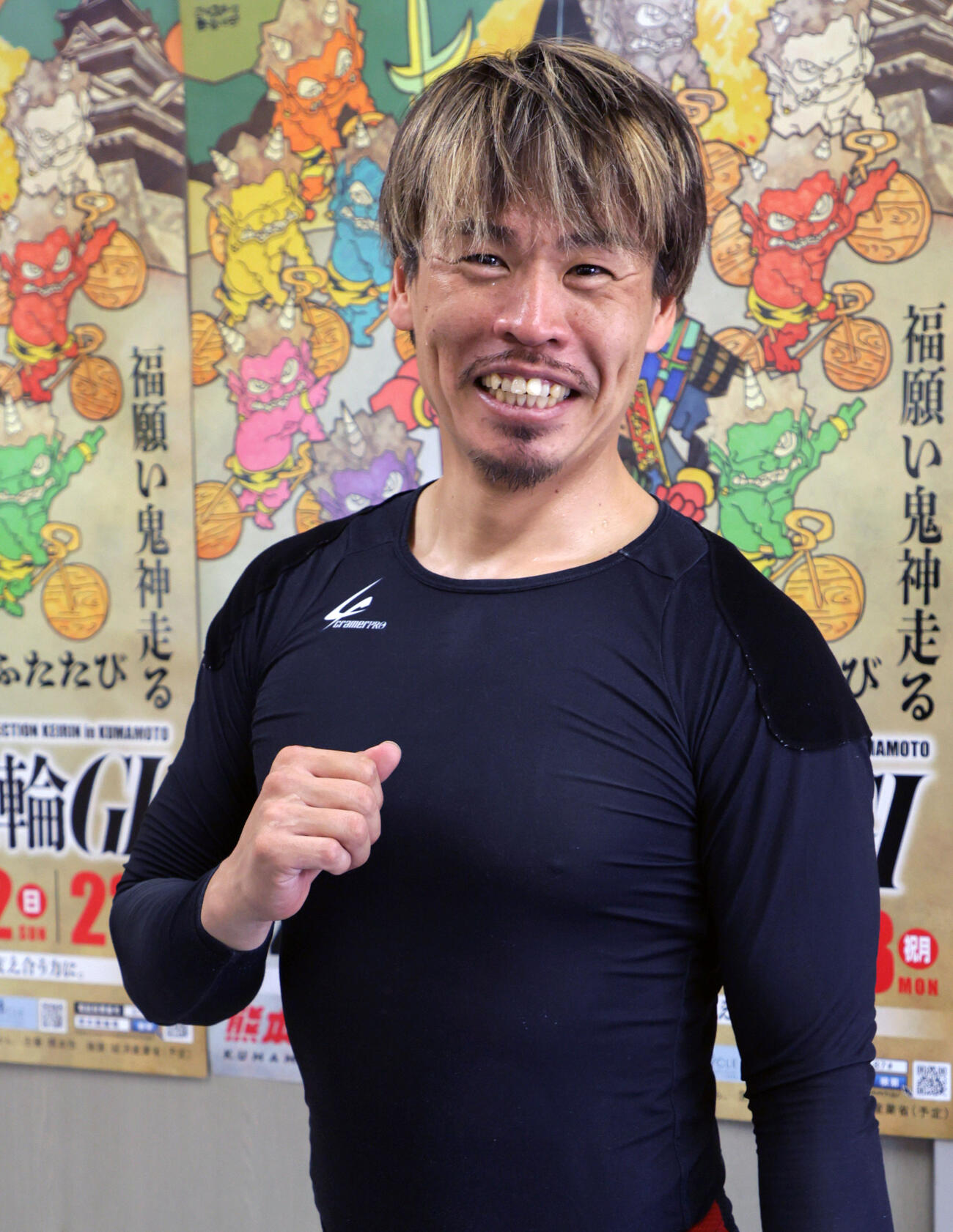 熊本3Rを制して笑顔を見せる浅井康太（撮影・宮崎幸一）（撮影・宮崎幸一）