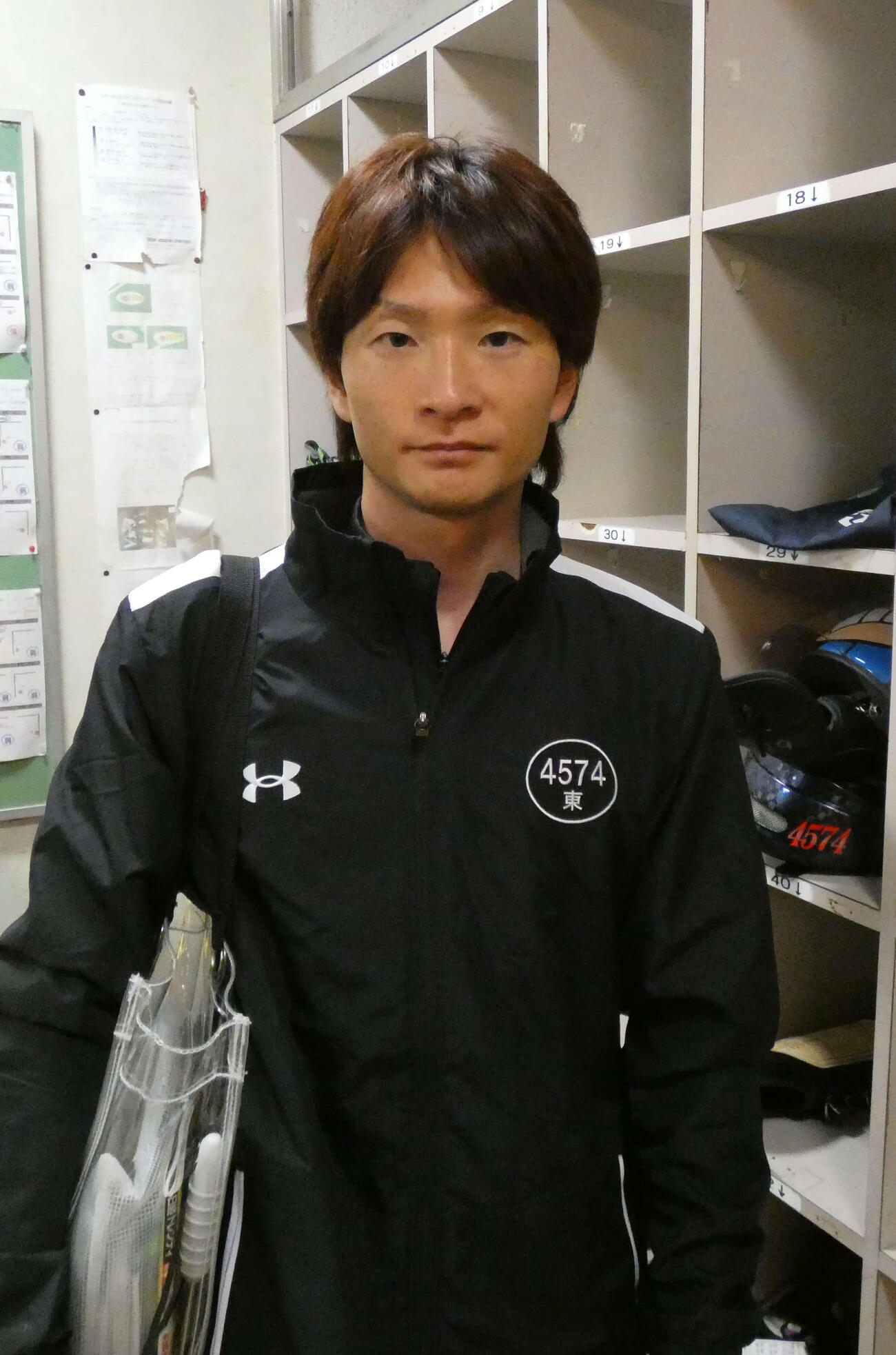 東潤樹の足の動きは良好だが、さらに理想の仕上がりを目指して調整する（撮影・前原一樹）