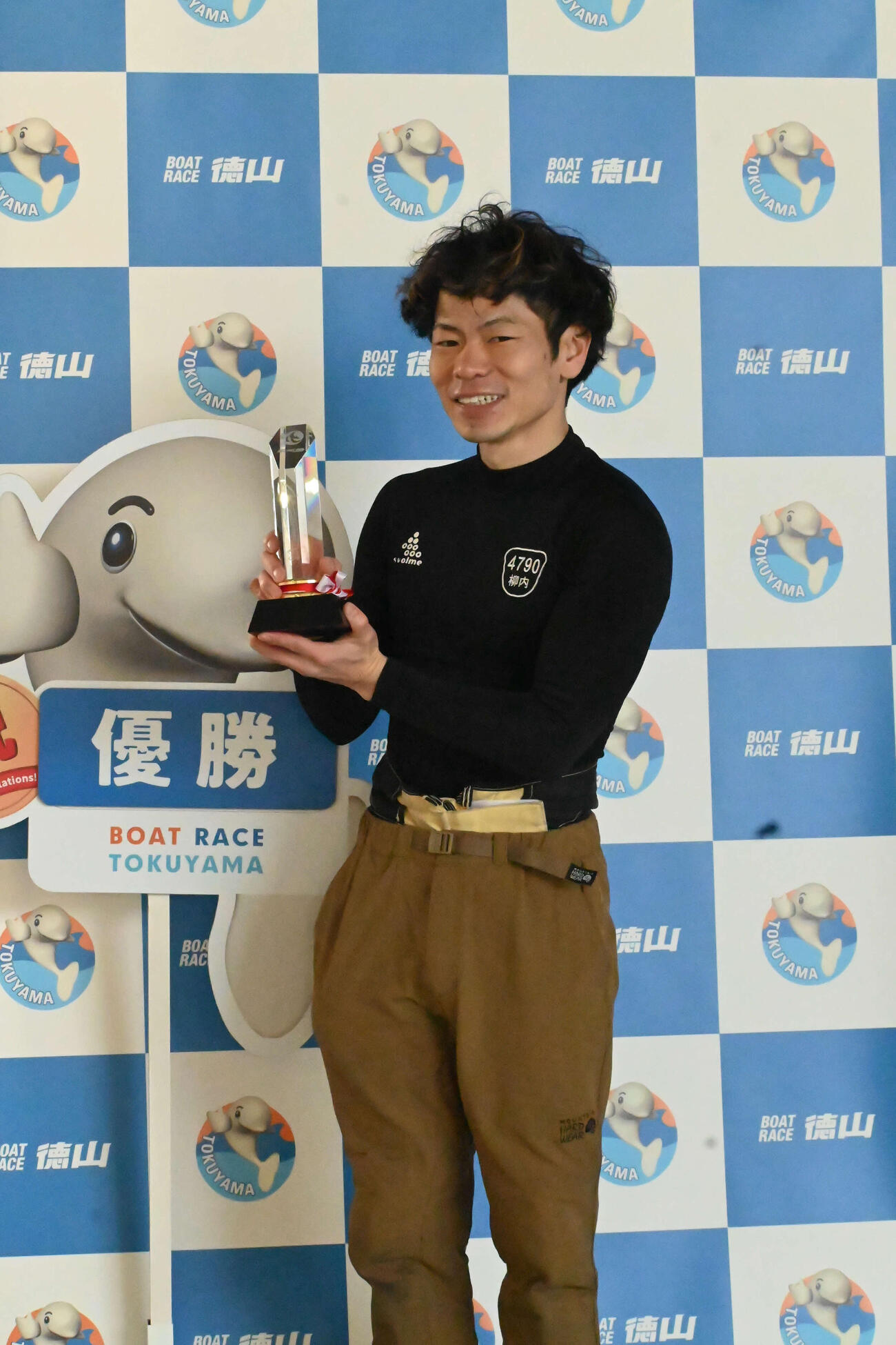 通算5度目の優勝を飾った柳内敬太