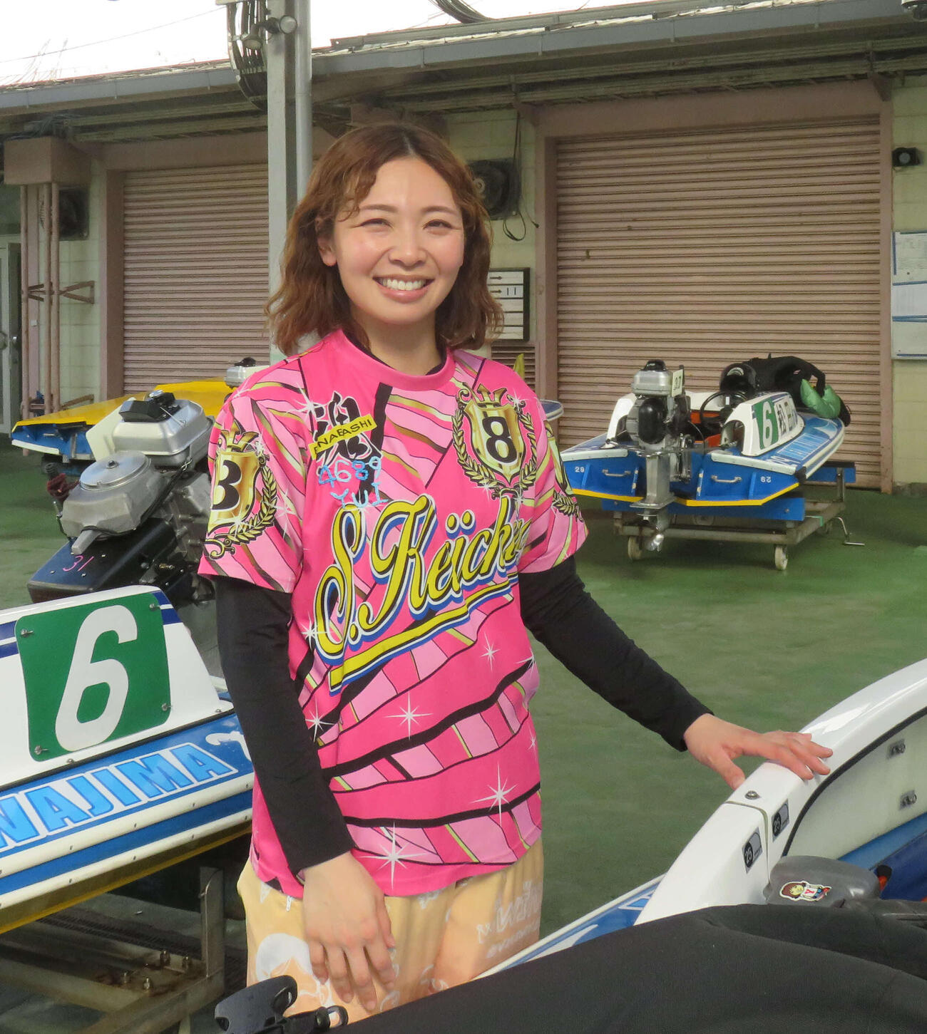 豊田結が6Rを男子選手相手に2段まくりで快勝