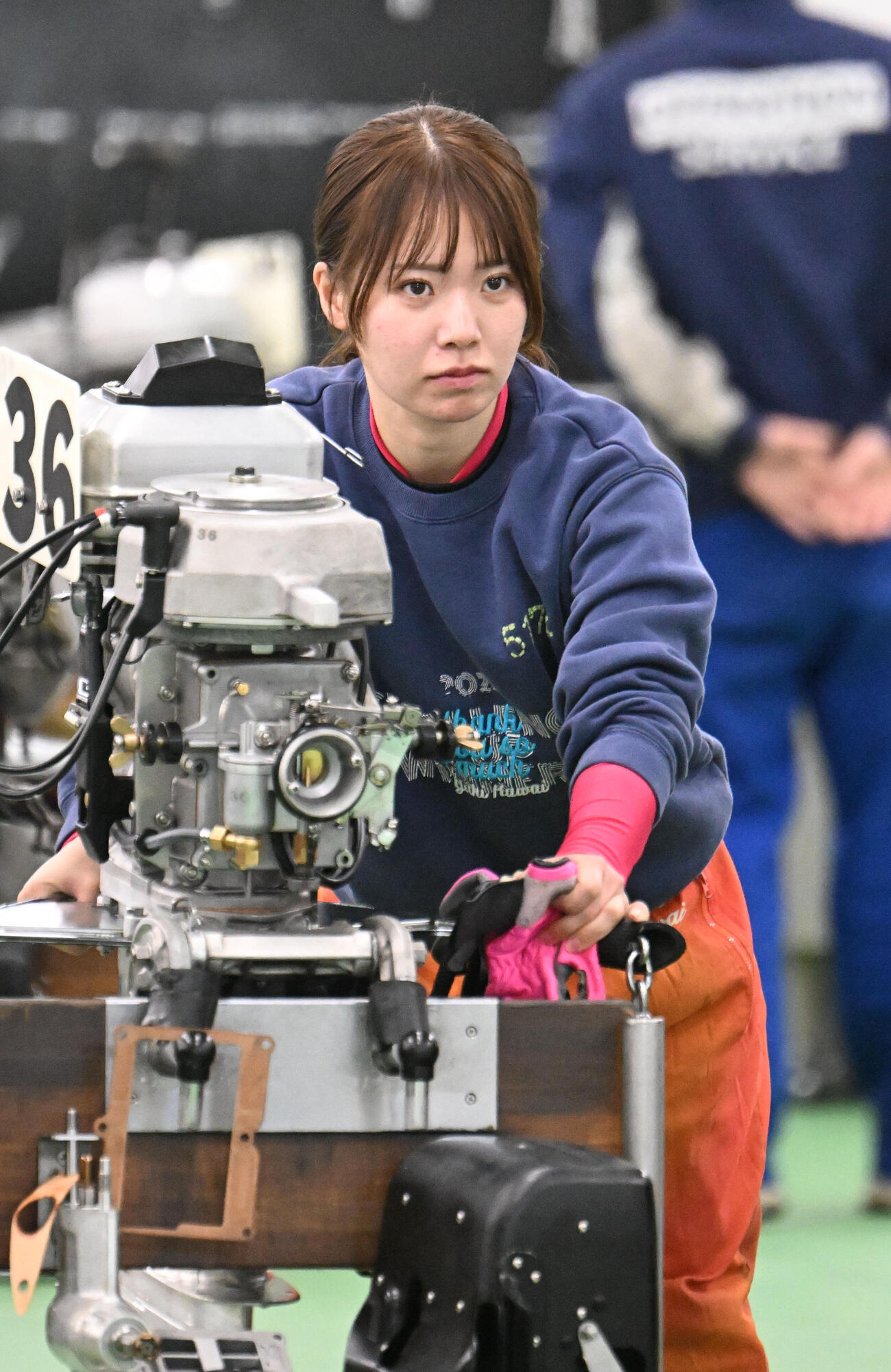 川井萌（撮影・和賀正仁）