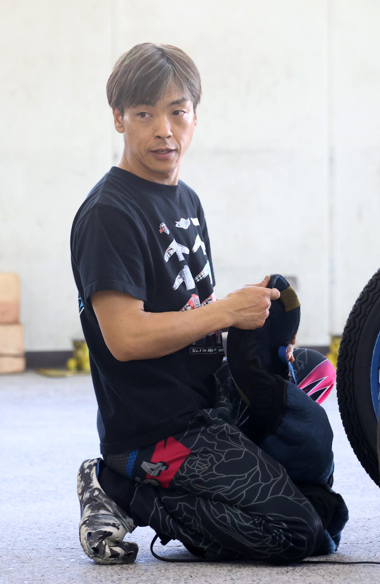 優勝戦に臨む青山周平（撮影・柴田隆二）