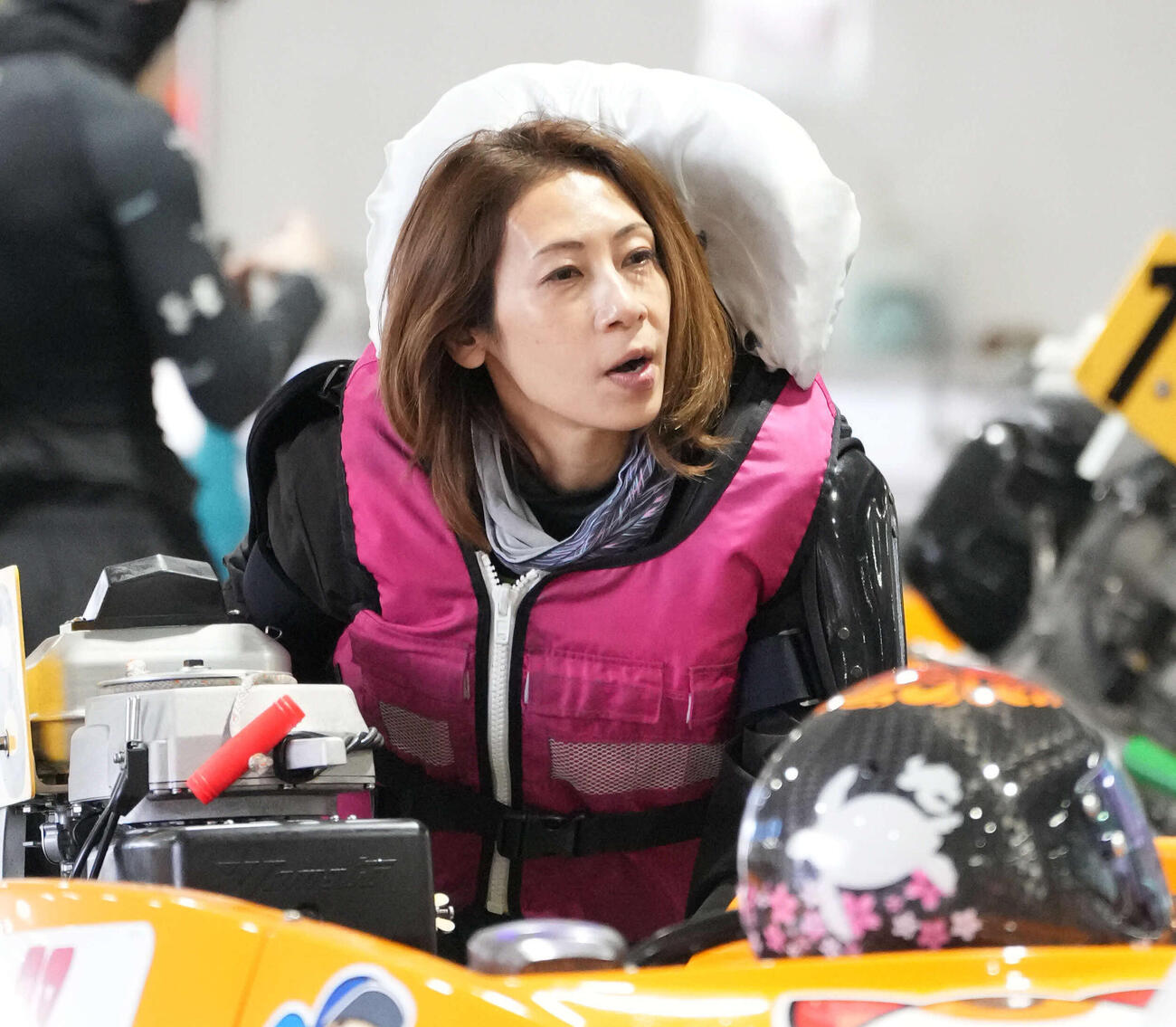 小野桜が軽快なレース足を武器に予選突破を狙う（撮影・神田成史）