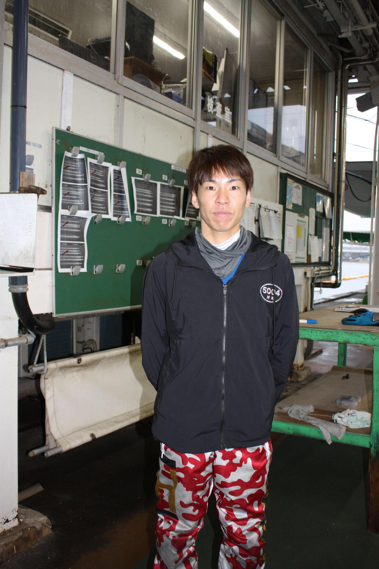 河野主樹は行き足が良くスタートに自信あり
