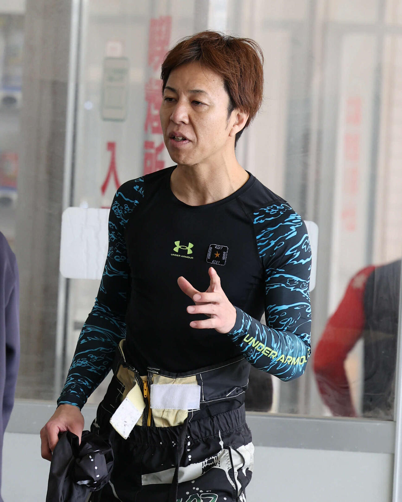 日刊スポーツ杯争奪第35回マリンキング決定戦10R1着の松下一也（撮影・西尾就之）