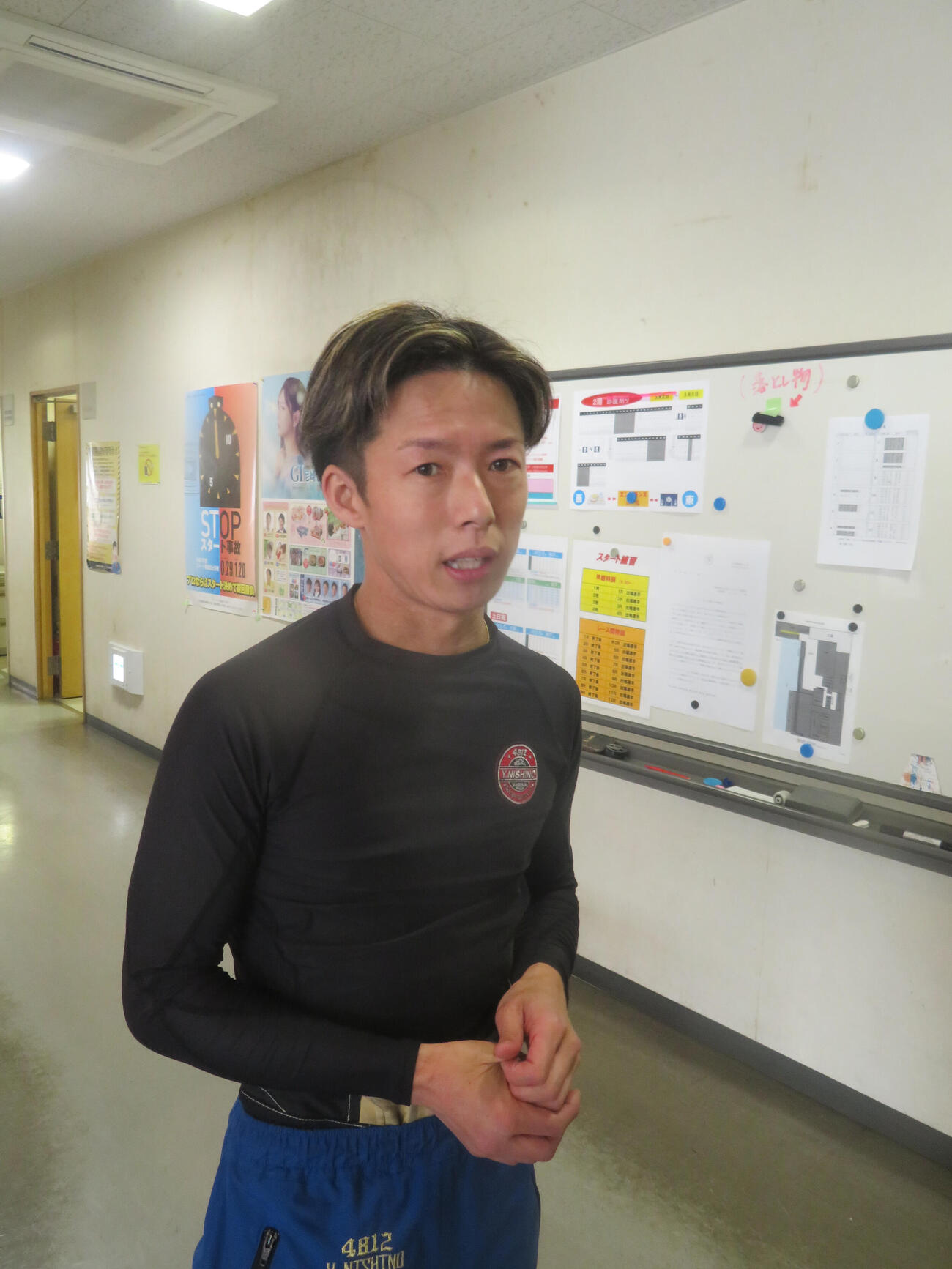 西野雄貴がもうひと足を狙った調整を思案する