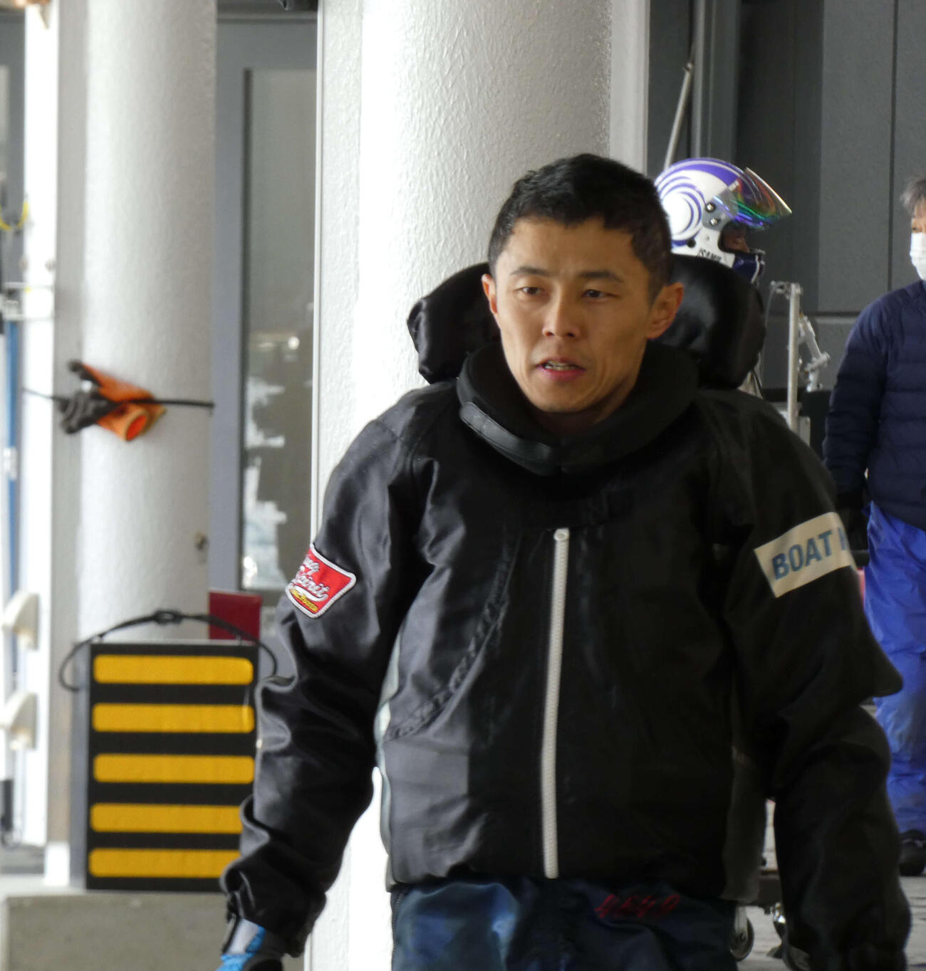 和田操拓は後半8Rを1着とした（撮影・前原一樹）