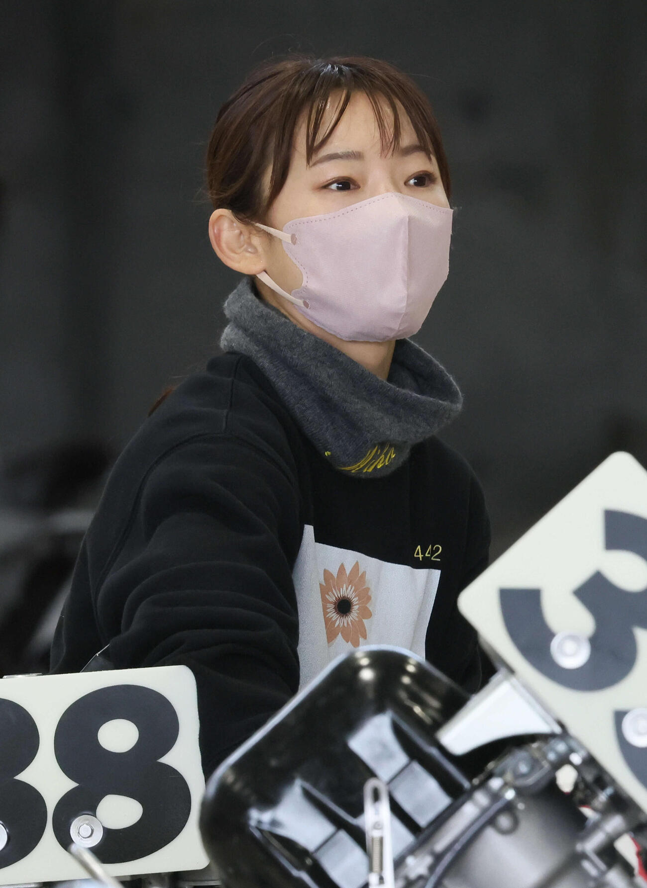 日刊スポーツ杯争奪G3徳山オールレディース前検　守屋美穂（撮影・加藤孝規）