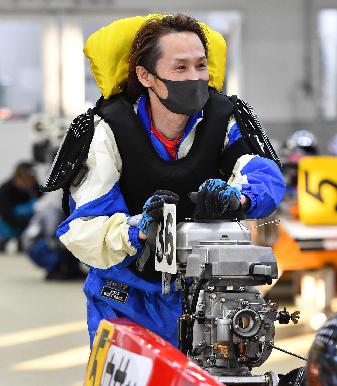 G1海の王者決定戦　白井英治（撮影・岩下翔太）