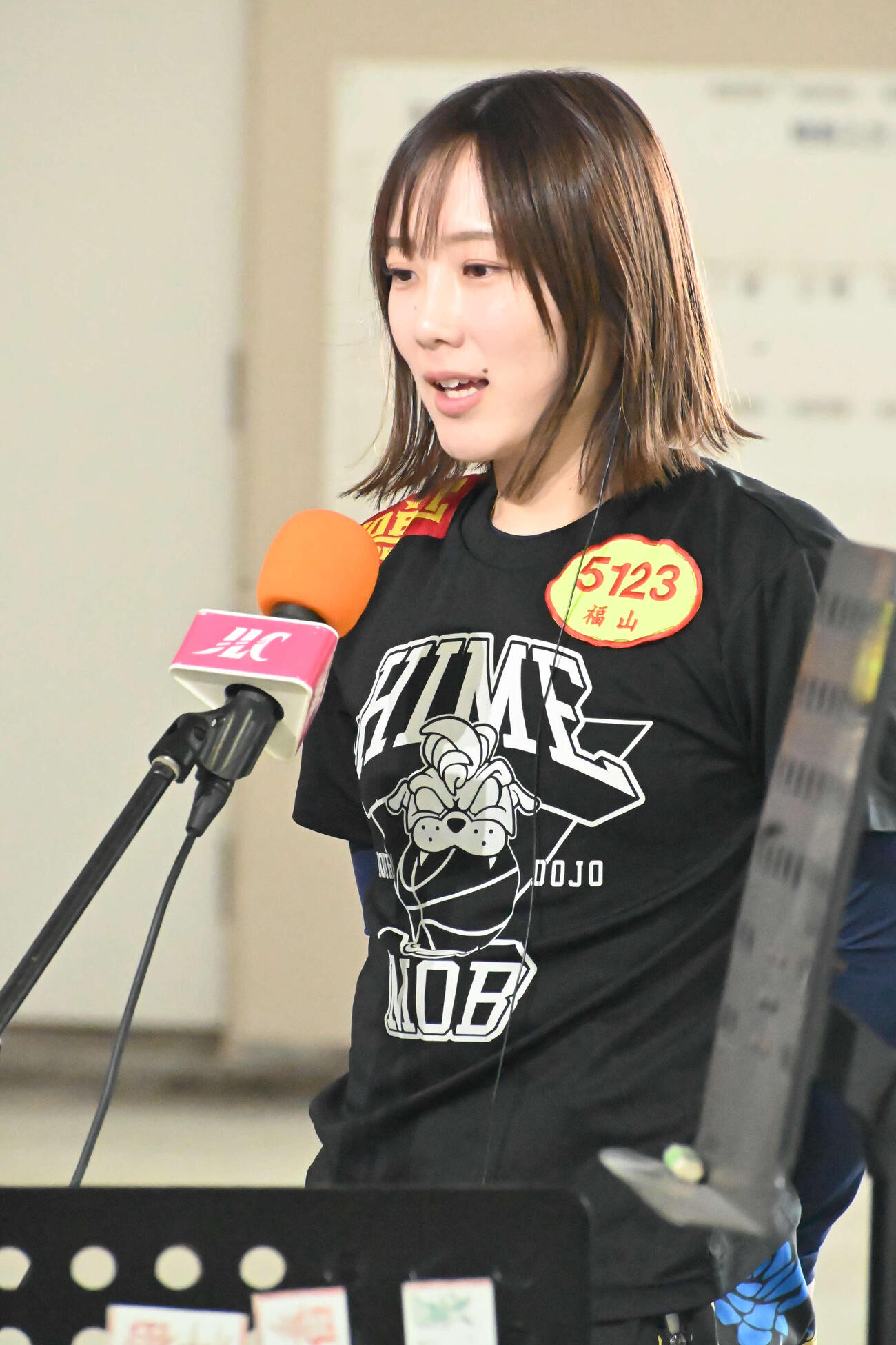 初日に白星を挙げた福山恵里奈