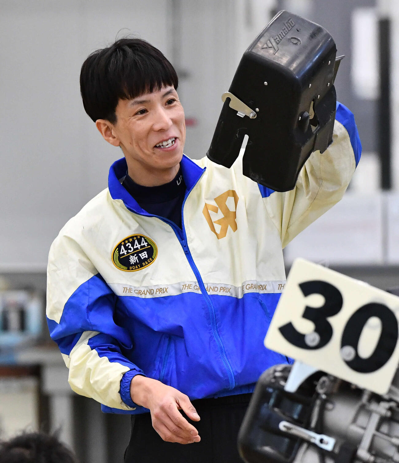 G1海の王者決定戦4日目　新田雄史（撮影・岩下翔太）