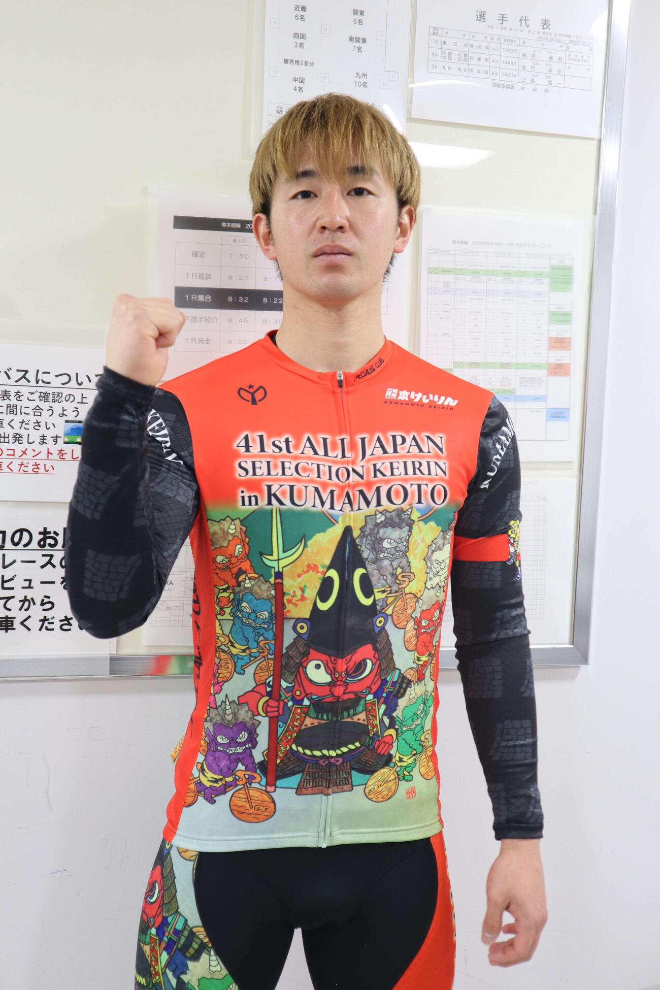 好ムードの米村光星が強いルーキーたちを迎え撃つ（撮影・音無剛）