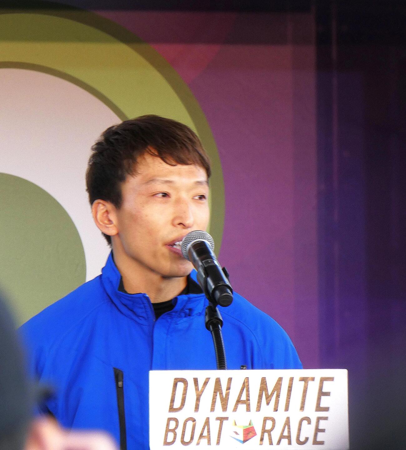 村岡賢人は後半6Rのイン戦で白星をゲットした（撮影・前原一樹）