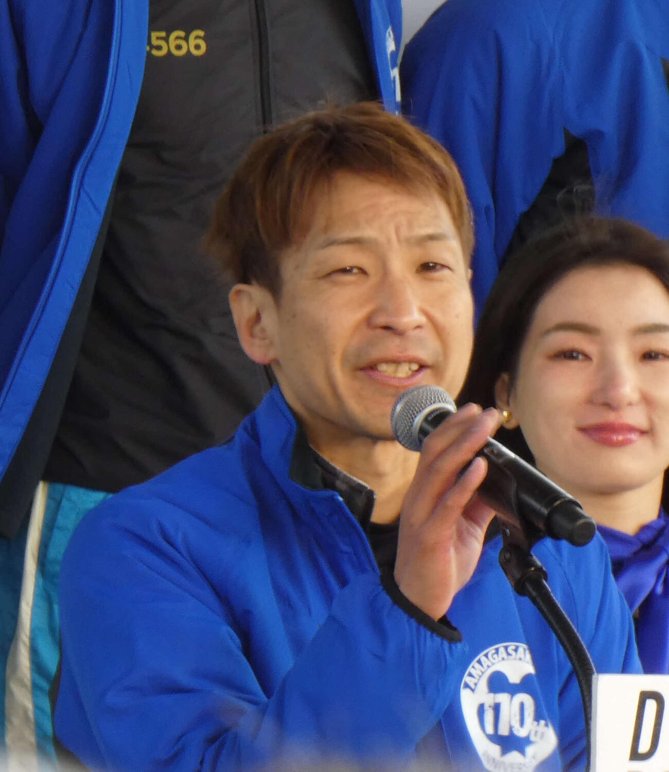 吉田拡郎の相棒49号機はレース足がいい（撮影・前原一樹）