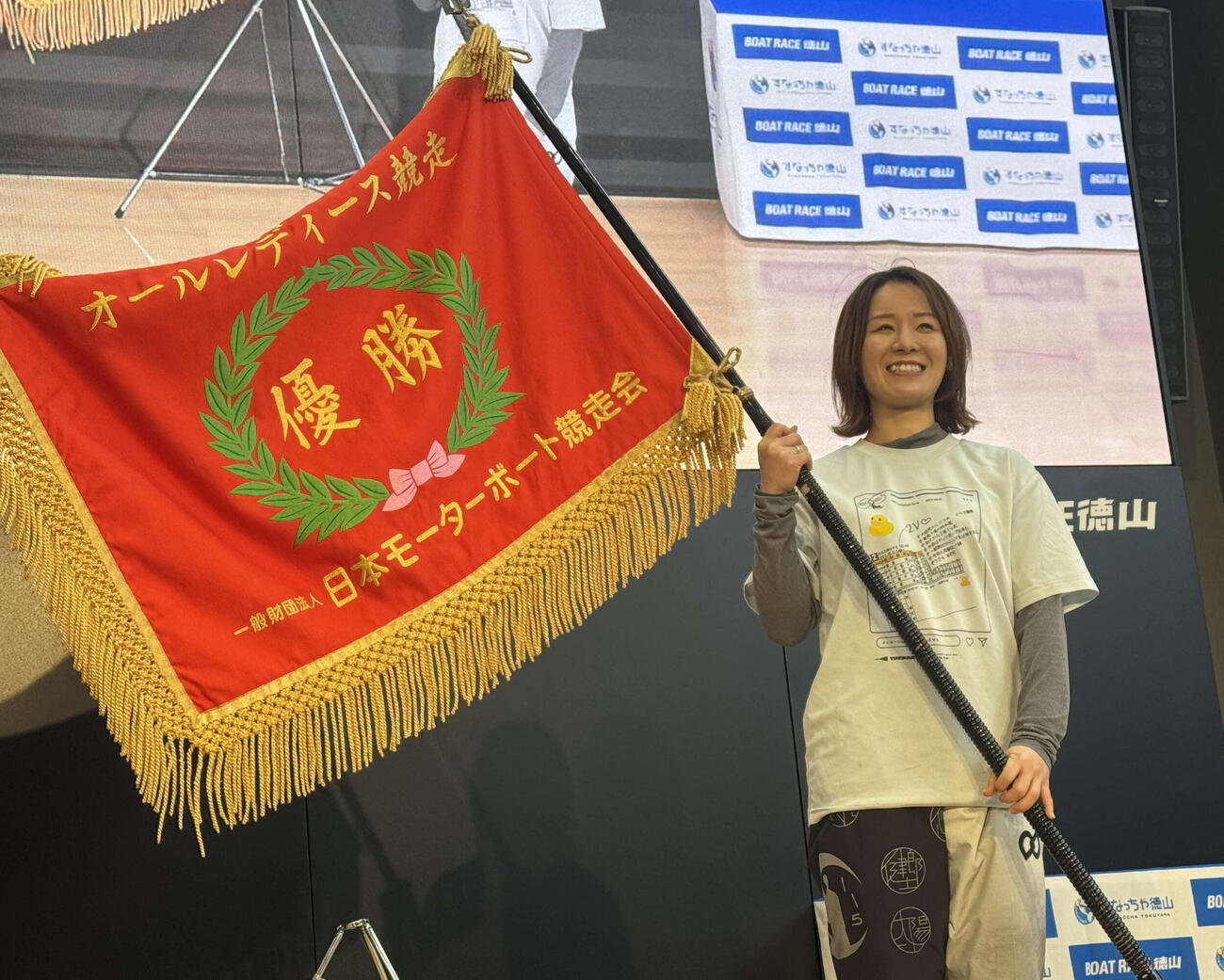 前田紗希がトップスタートからのイン逃げで今年初Vを飾った
