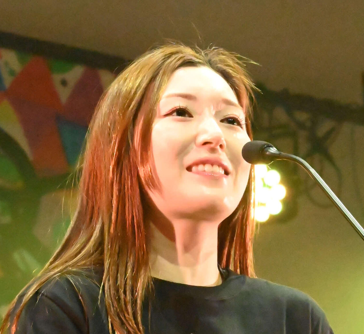 西橋奈未は得意のからつで健闘を誓った