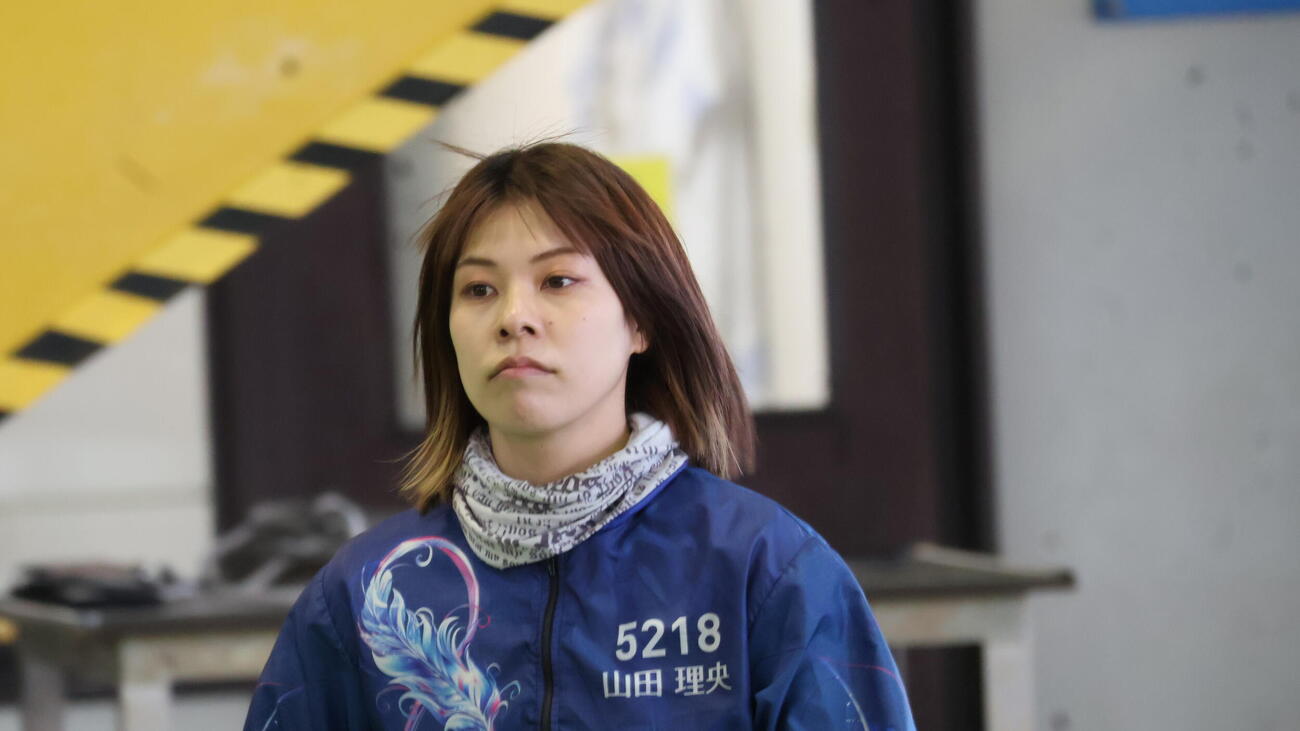山田理央は前回、藤岡俊介が優勝した25号機に好感触を得ていた