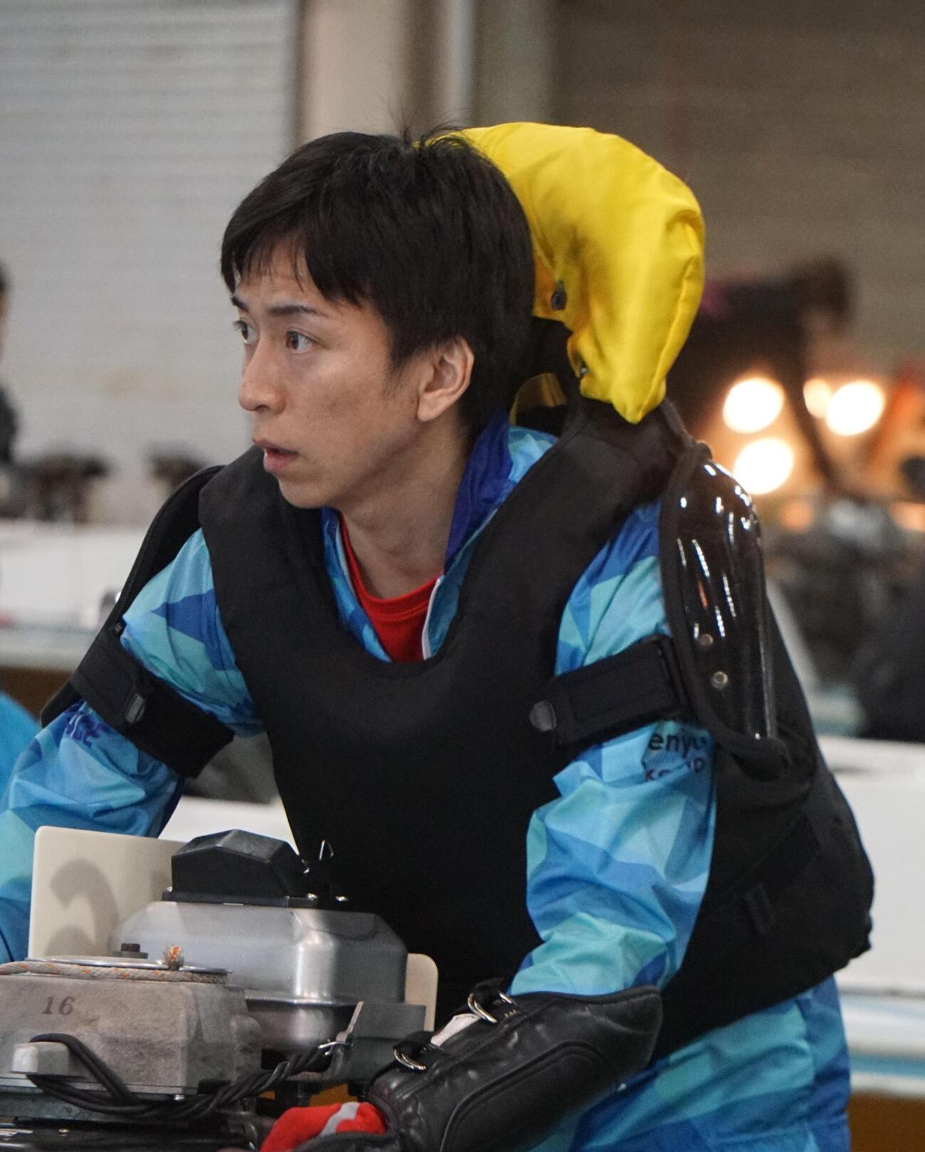 中山将はさっそく調整に汗を流す