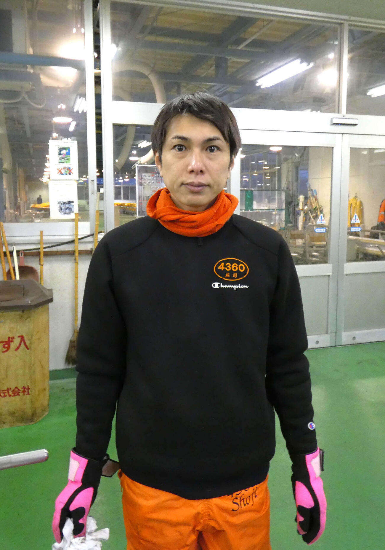 庄司孝輔の初日の出番は5R2枠（撮影・前原一樹）