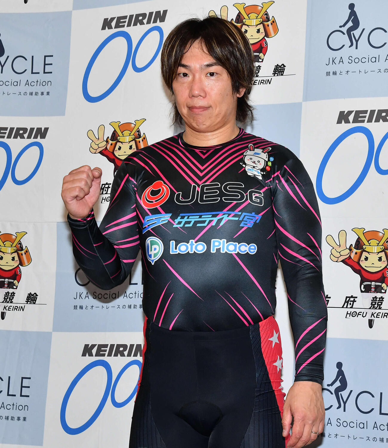 5R、勝利した東口善朋（撮影・岩下翔太）