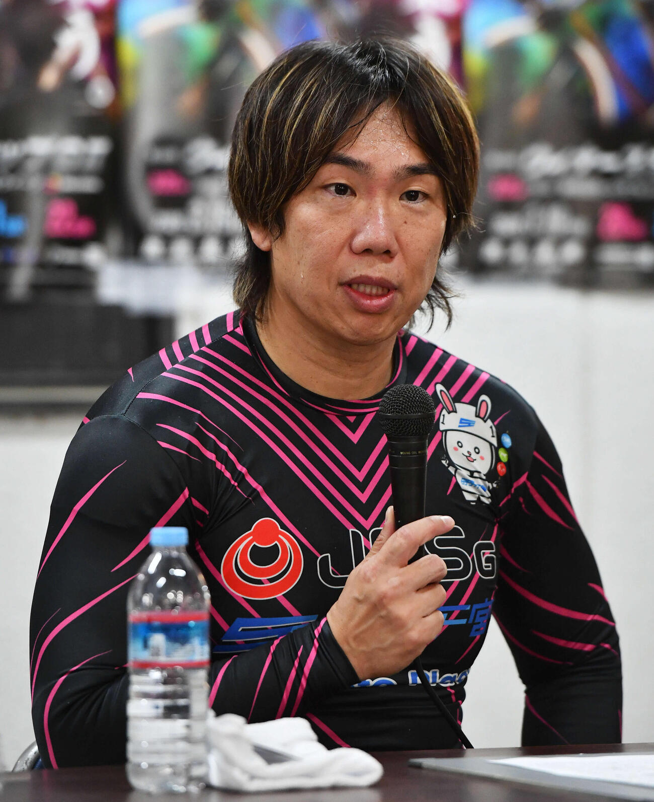 5R、勝利した東口善朋（撮影・岩下翔太）