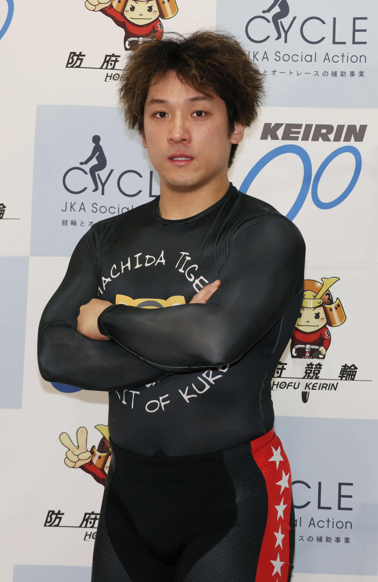 防府競輪ウイナーズカップ2日目　7R2着の石原颯（撮影・加藤孝規）