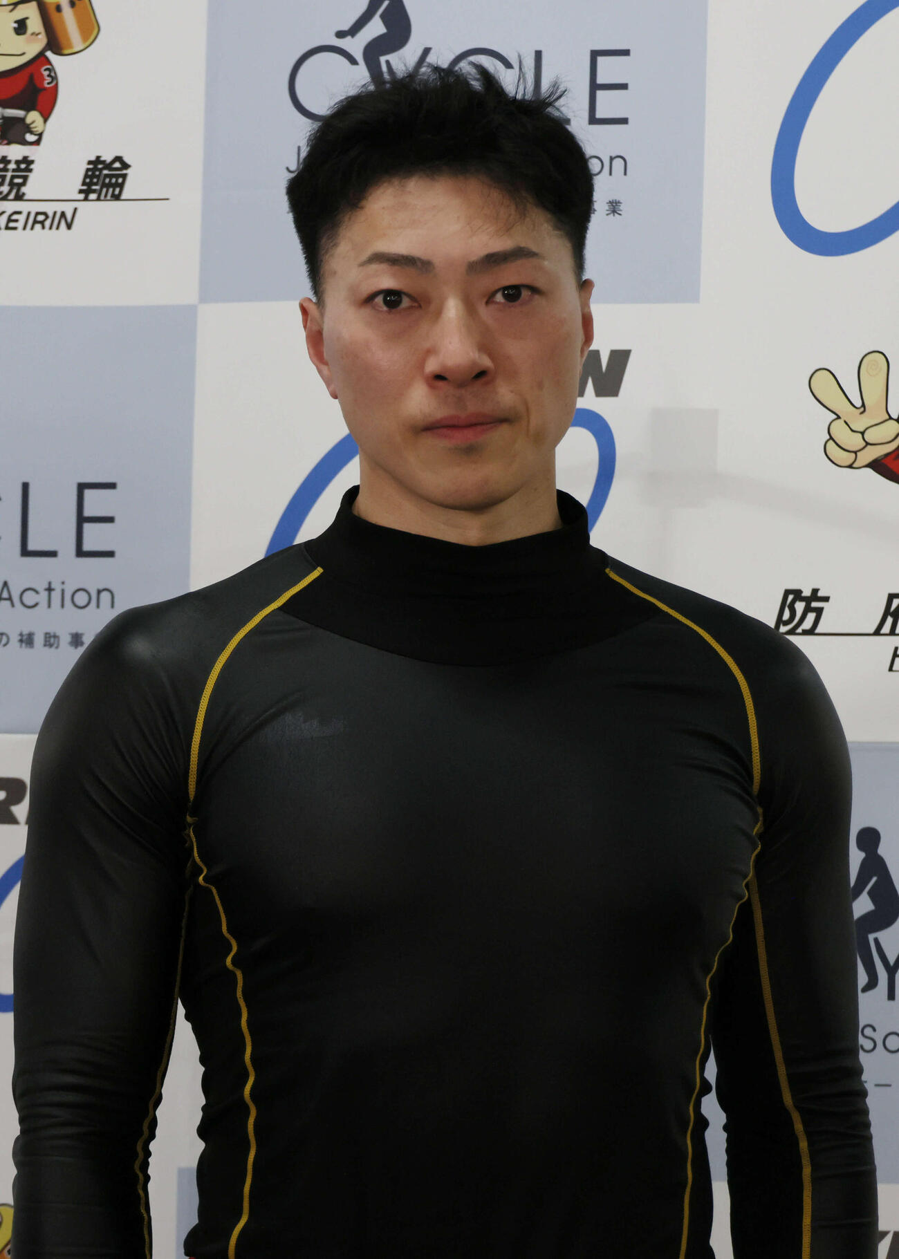 防府競輪ウイナーズカップ2日目　7R3着の新田祐大（撮影・加藤孝規）