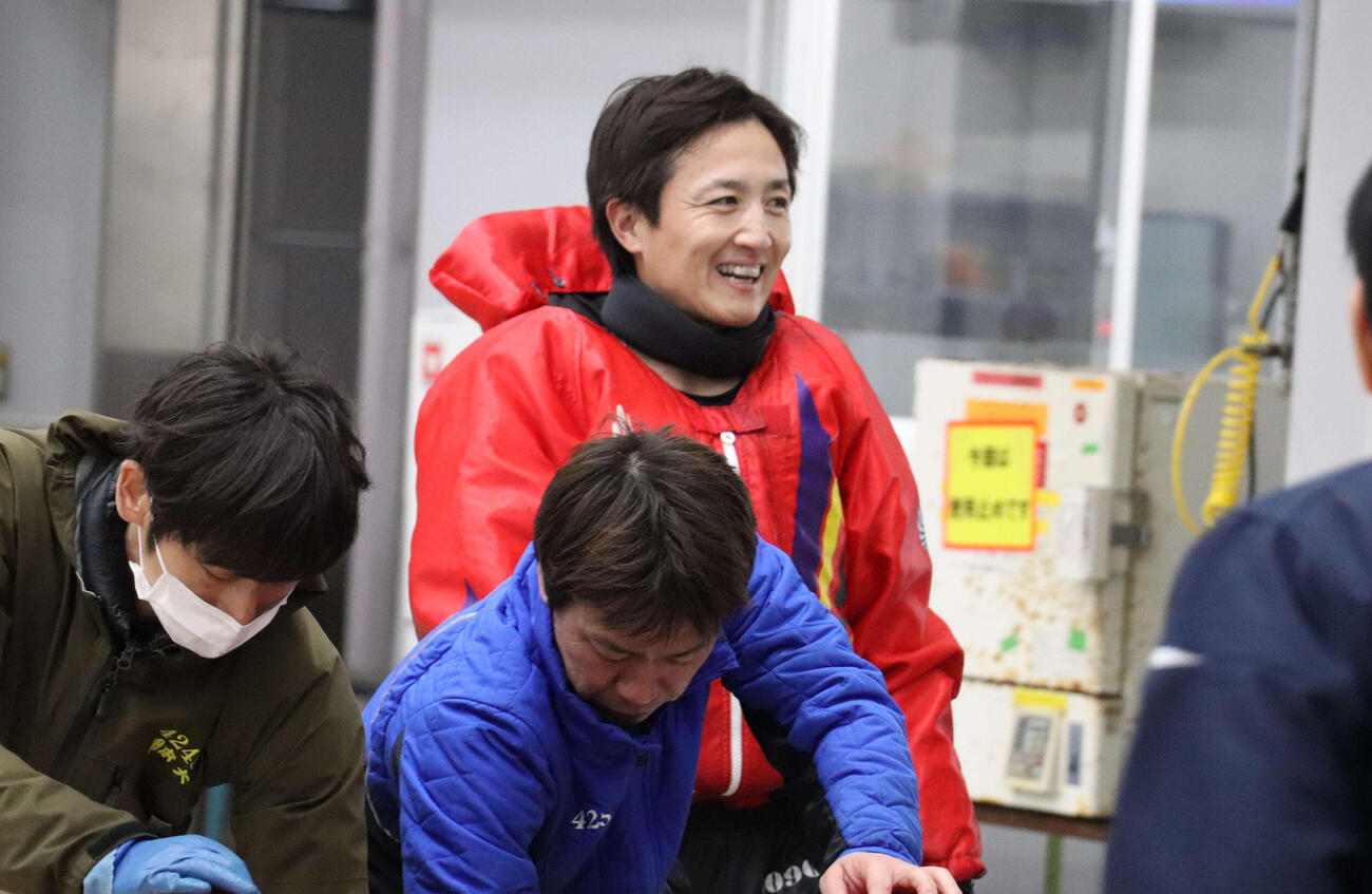 予選トップ通過を決めた石橋道友