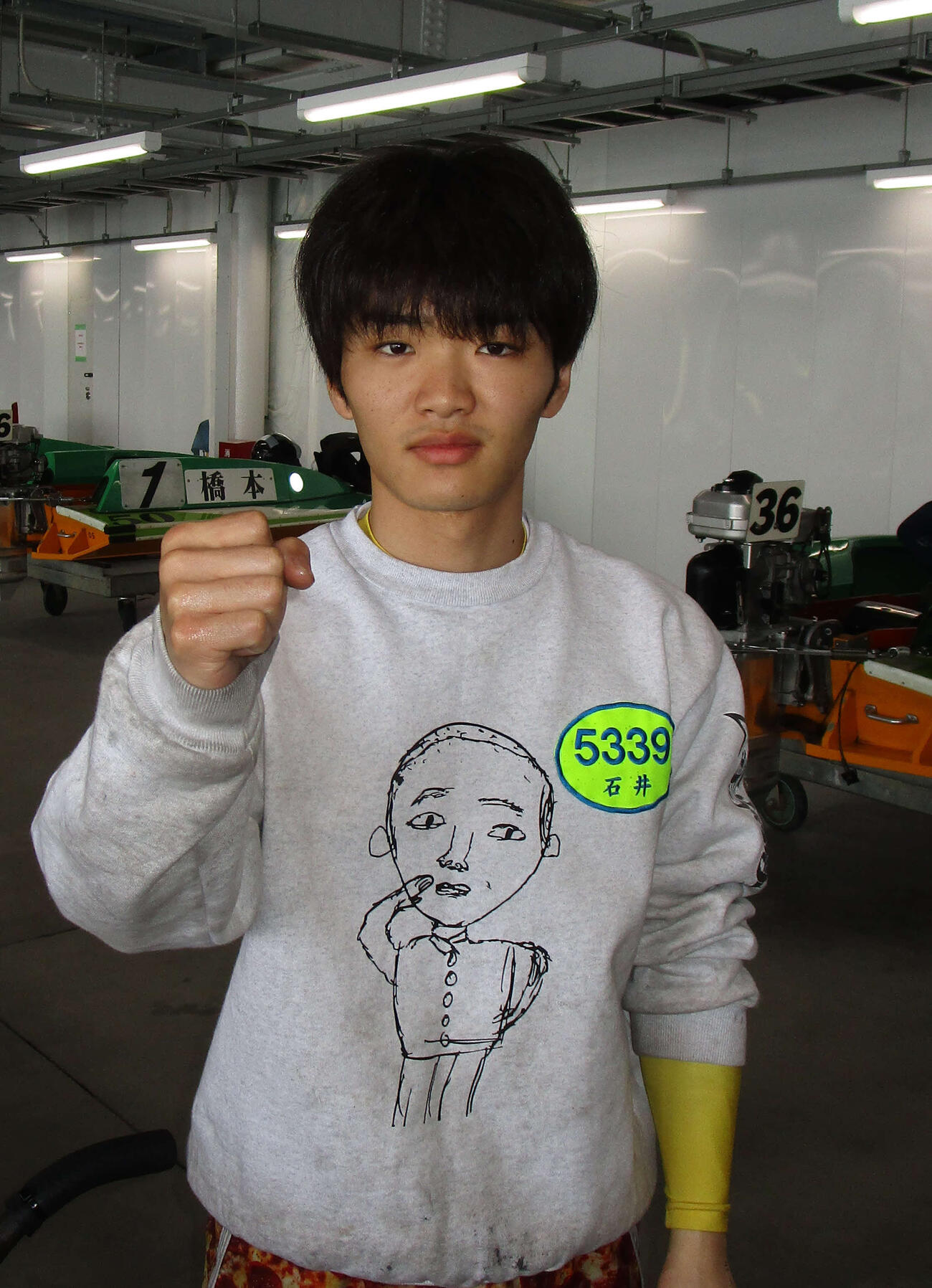 石井伸長（2026年3月21日撮影）