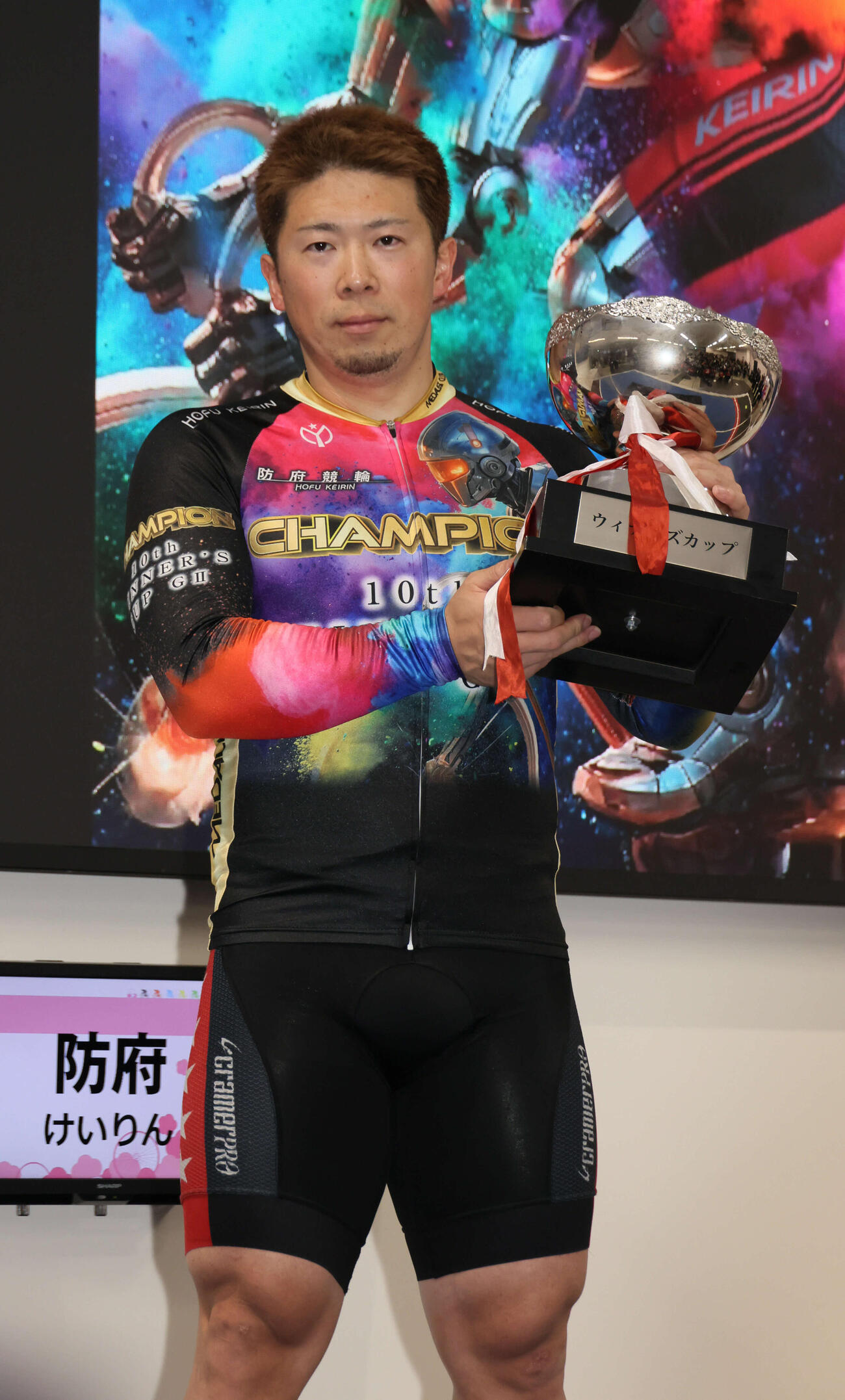 ウィナーズカップで優勝した深谷知広（撮影・加藤孝規）