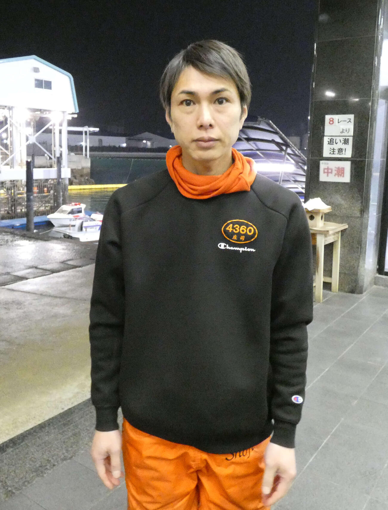 庄司孝輔が駆る39号機の乗り心地を仕上げる（撮影・前原一樹）