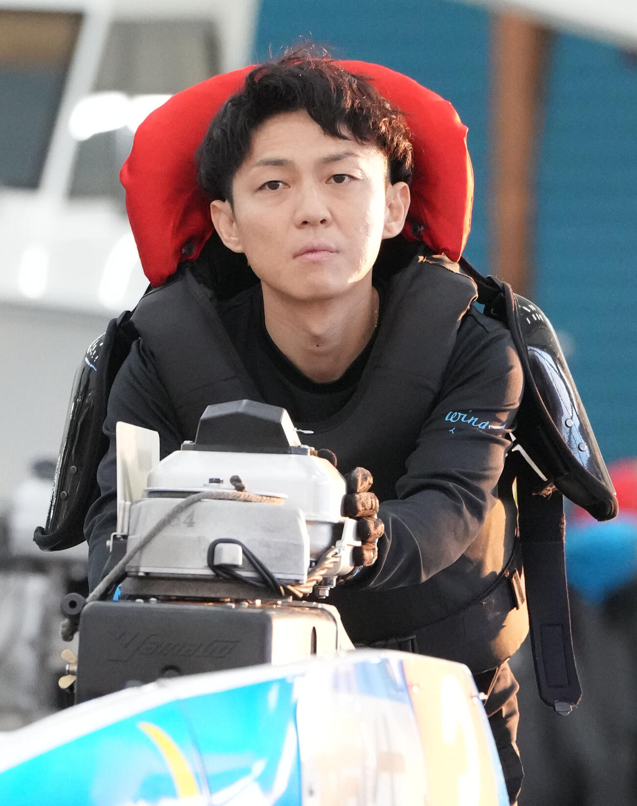 第61回ボートレースクラシック「前検日」　桐生順平（撮影・森本幸一）