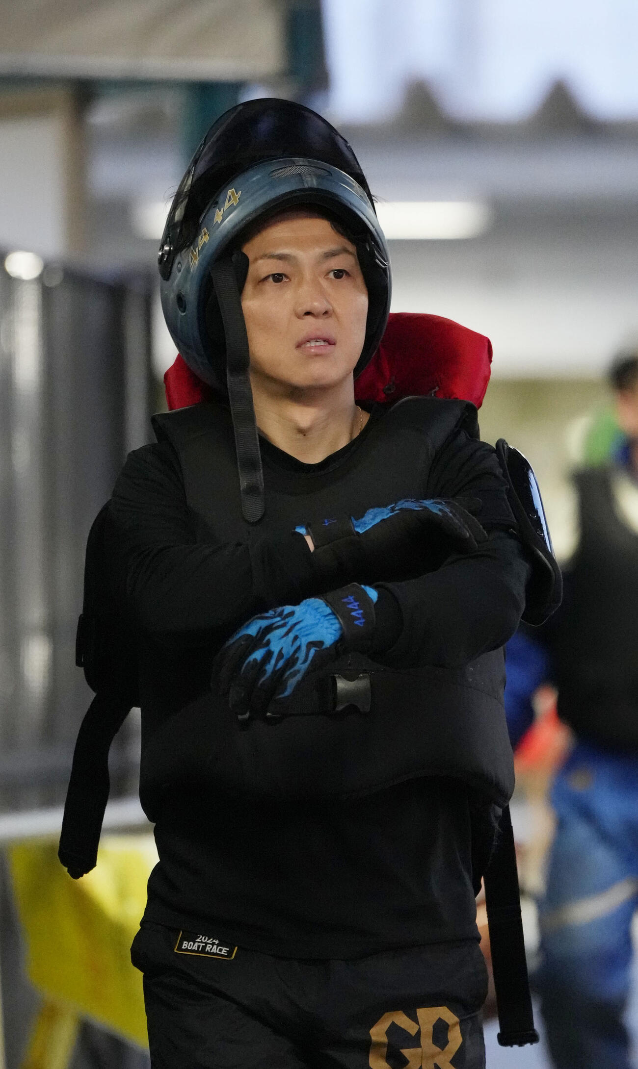 第61回ボートレースクラシック「前検日」　桐生順平（撮影・森本幸一）