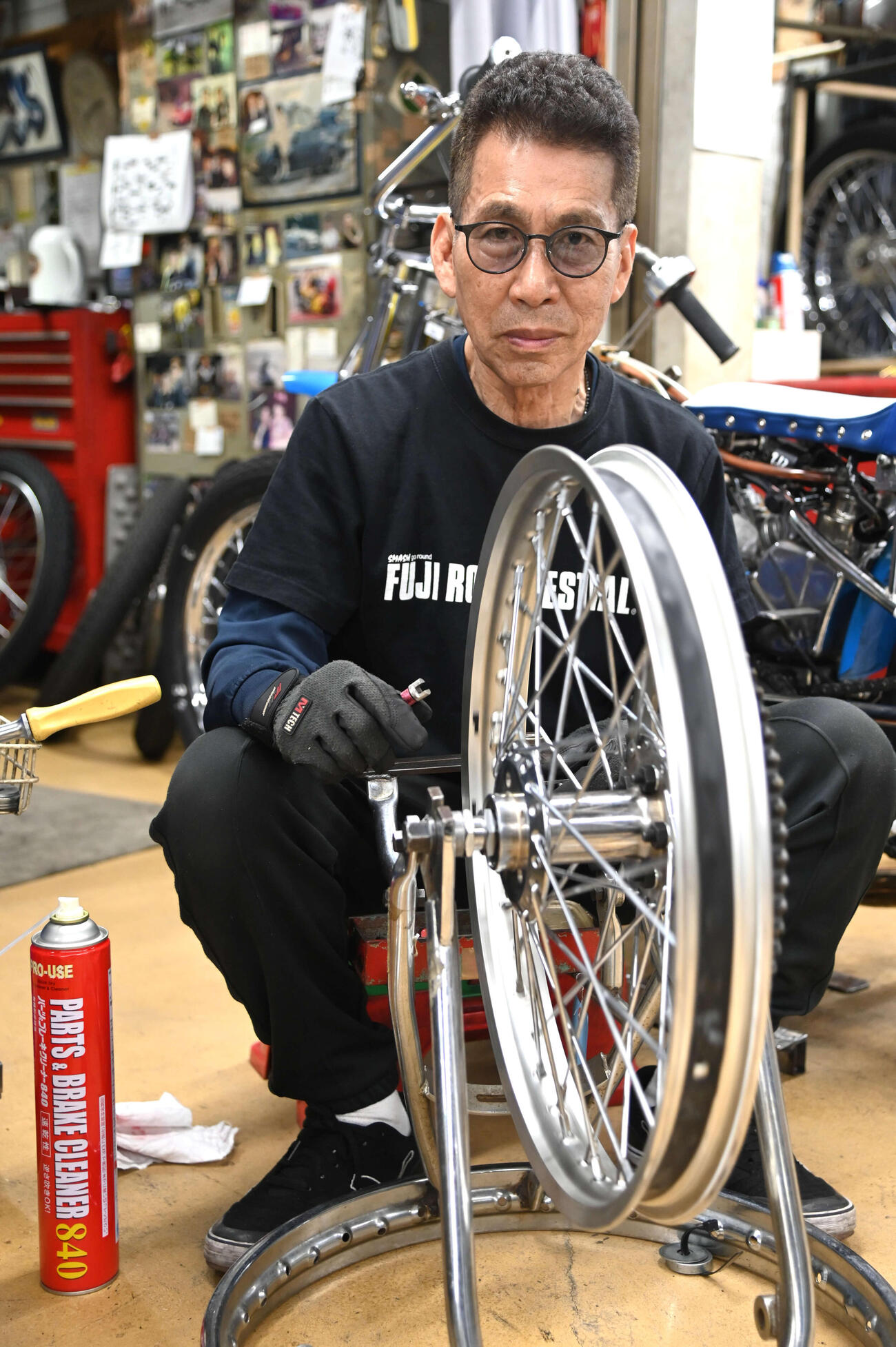 篠崎実は選手生活56年目を迎える