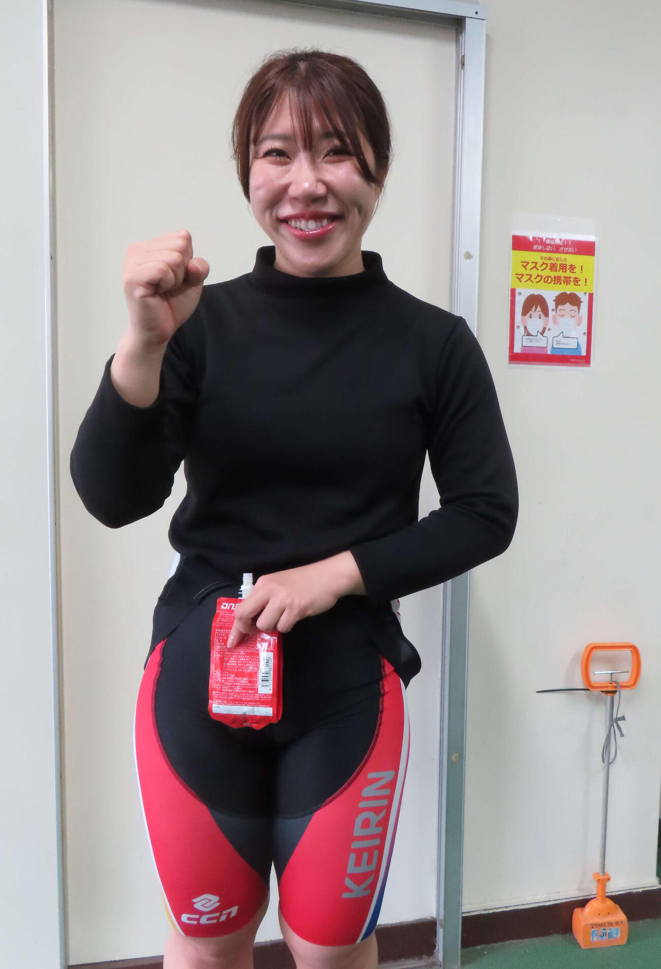貫禄の走りで1着を勝ち取り決勝進出を決めた山原さくら