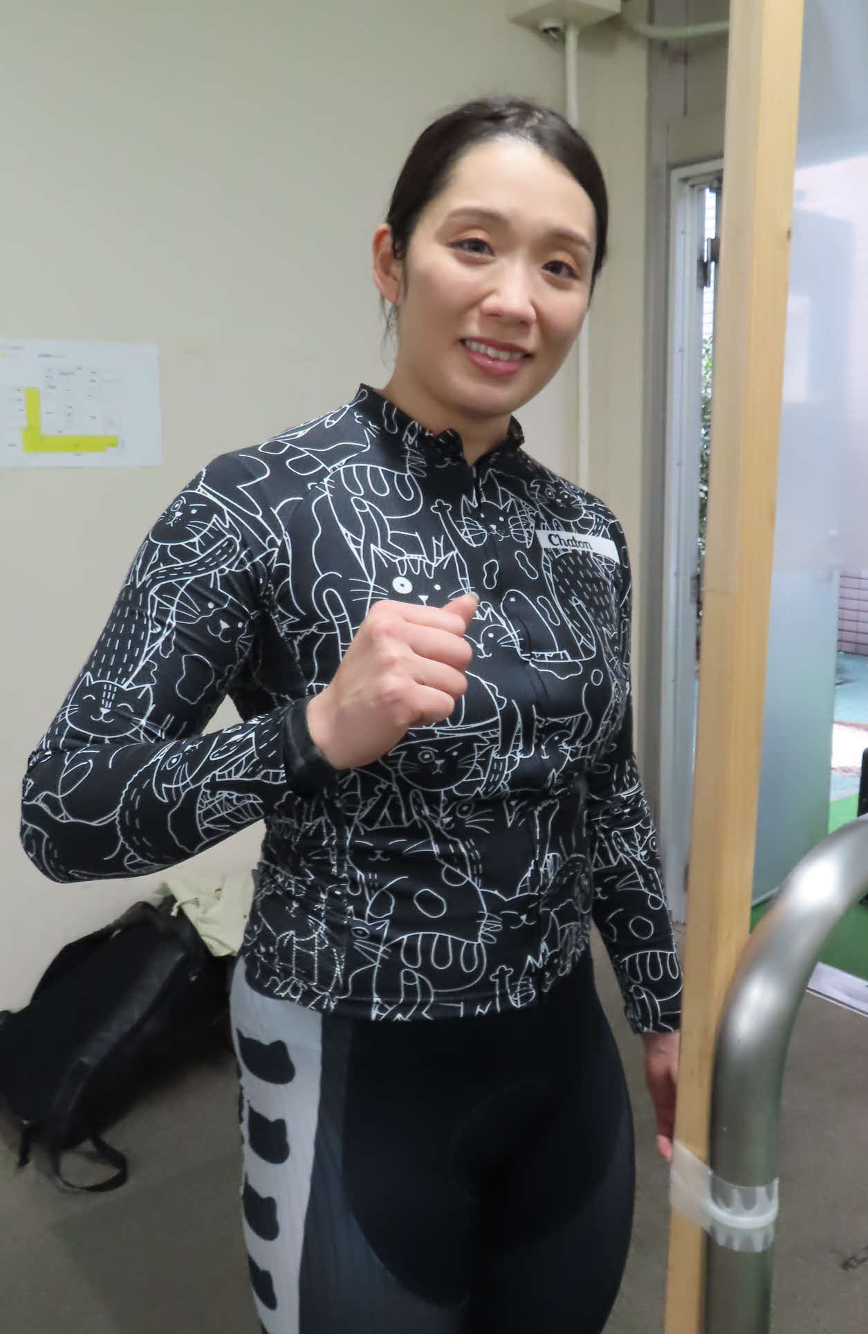 松戸競輪　ここまで3節連続Vと絶好調の吉川美穂（撮影・野島成浩）