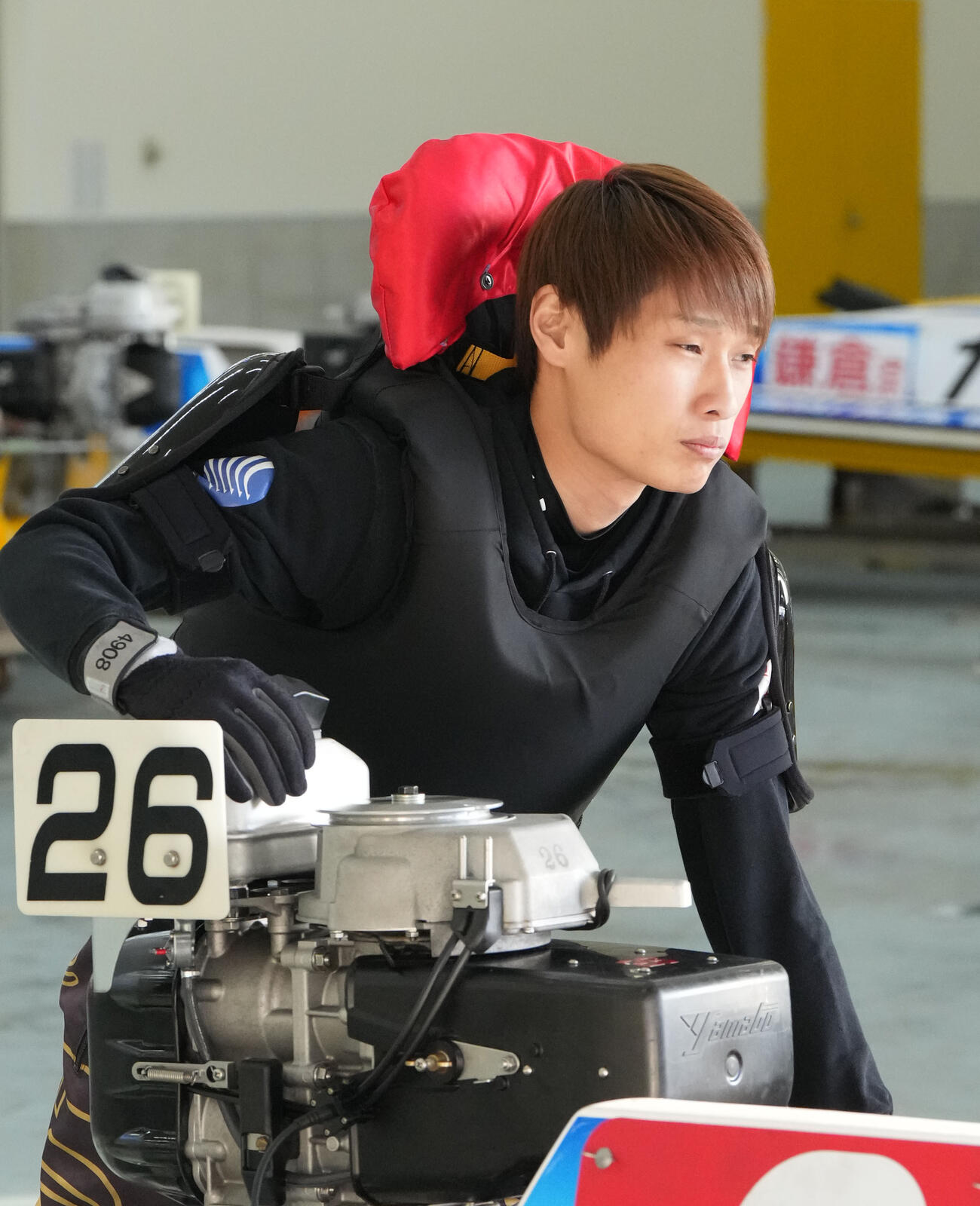 第61回ボートレースクラシック「第4日」　上田龍星（4908）（撮影・森本幸一）