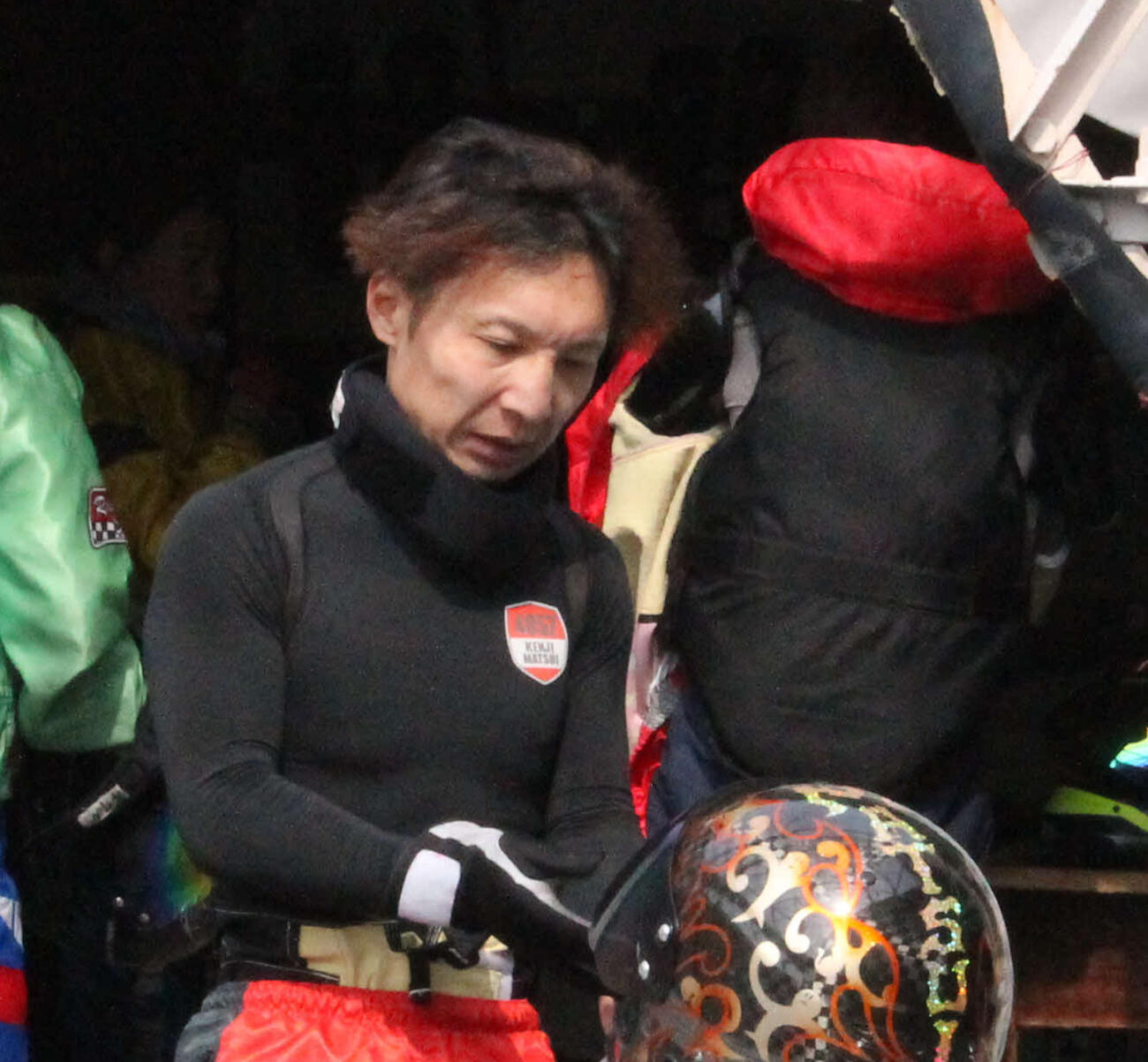 準優好枠を見据える地元の松井賢治