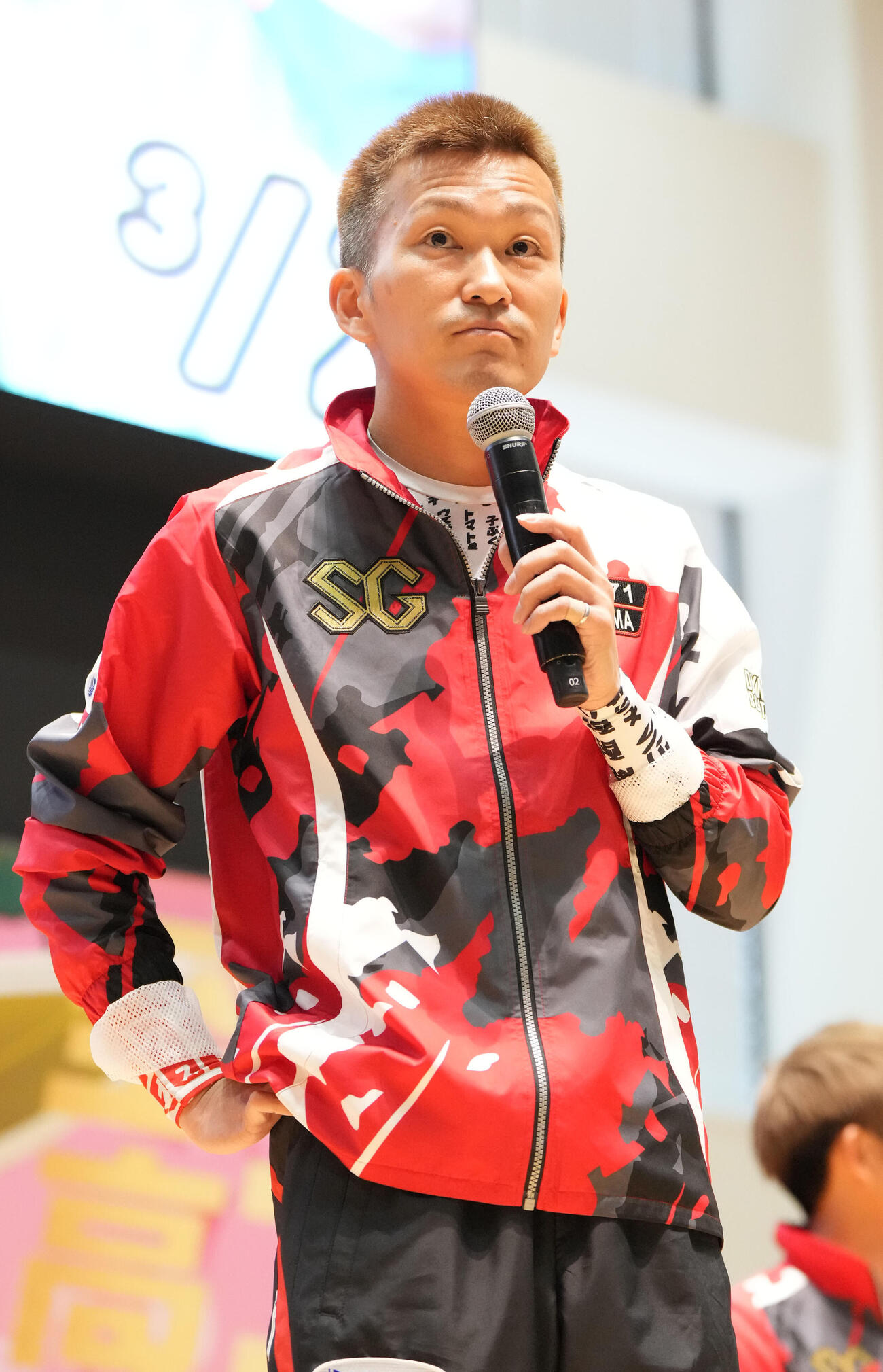 第61回ボートレースクラシック「第6日・優勝戦」　優勝戦出場選手インタビューに登場する西山貴浩